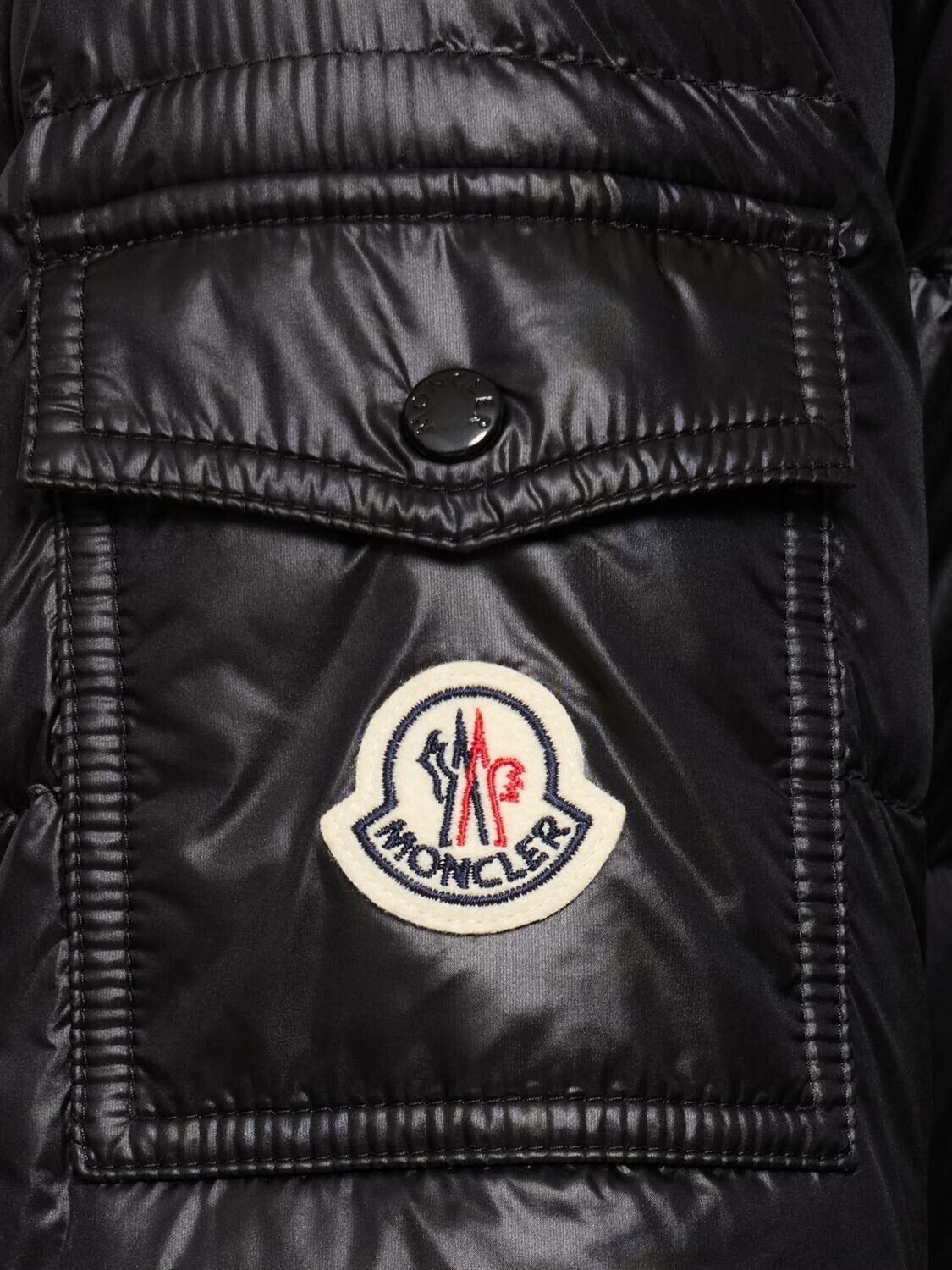 Moncler MONCLER Glements Women's Black Down Jacket New Size XS / US 0-2 / IT 36-38 - 3 Thumbnail