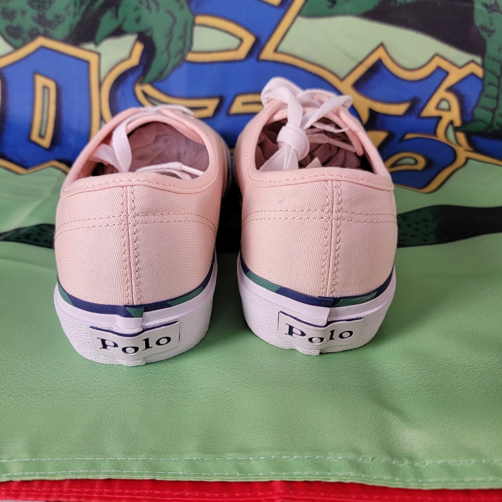 Polo Ralph Lauren Ralph Lauren Polo Keaton Pony Lt Pink Mens Sz 7.5D Size US 7.5 / EU 40-41 - 3 Thumbnail