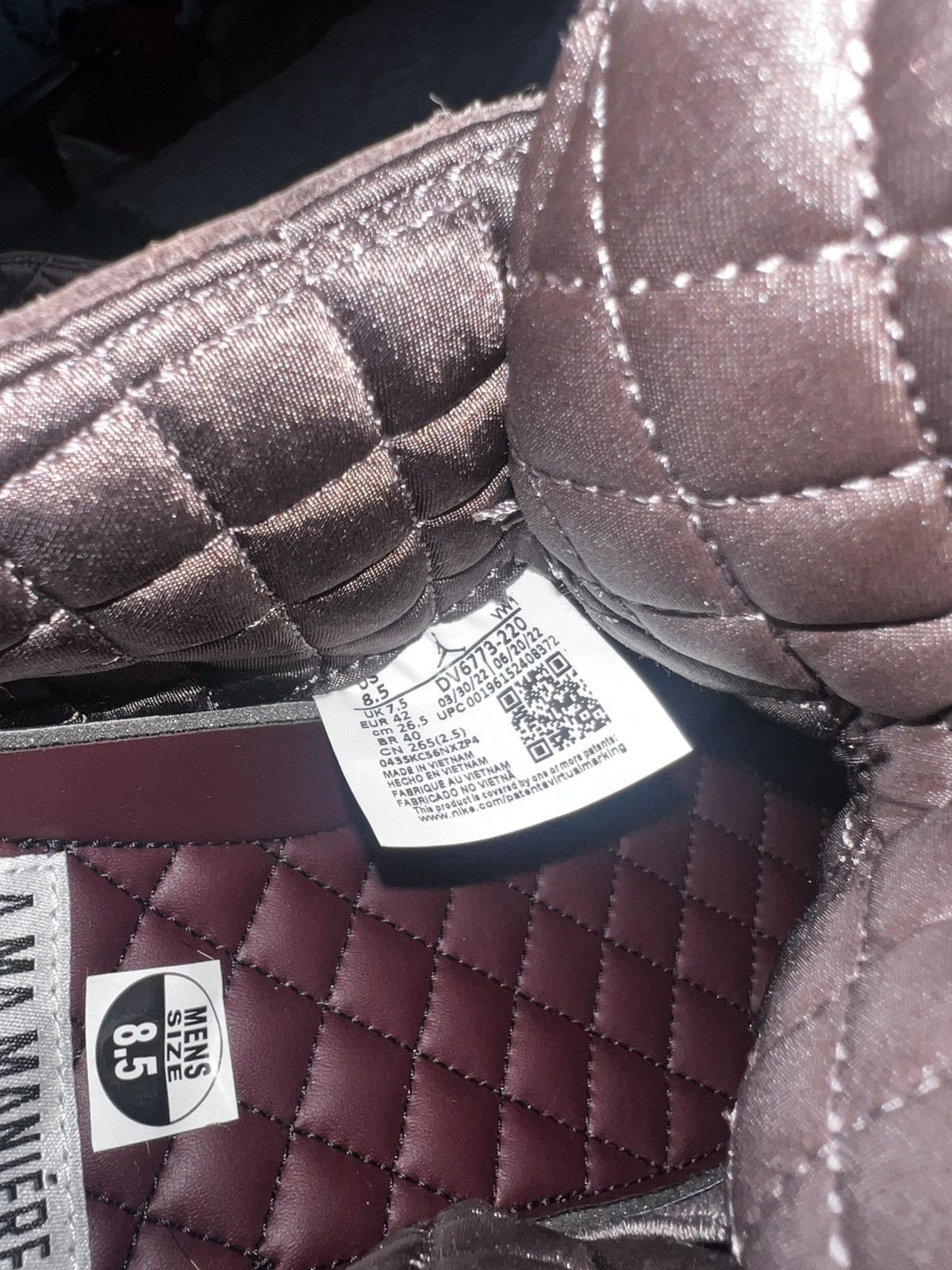 A Ma Maniere × Jordan Brand A Ma Maniére x Air Jordan 4 Retro ‘Violet Ore’ Size 8.5 Size US 8.5 / EU 41-42 - 6 Thumbnail
