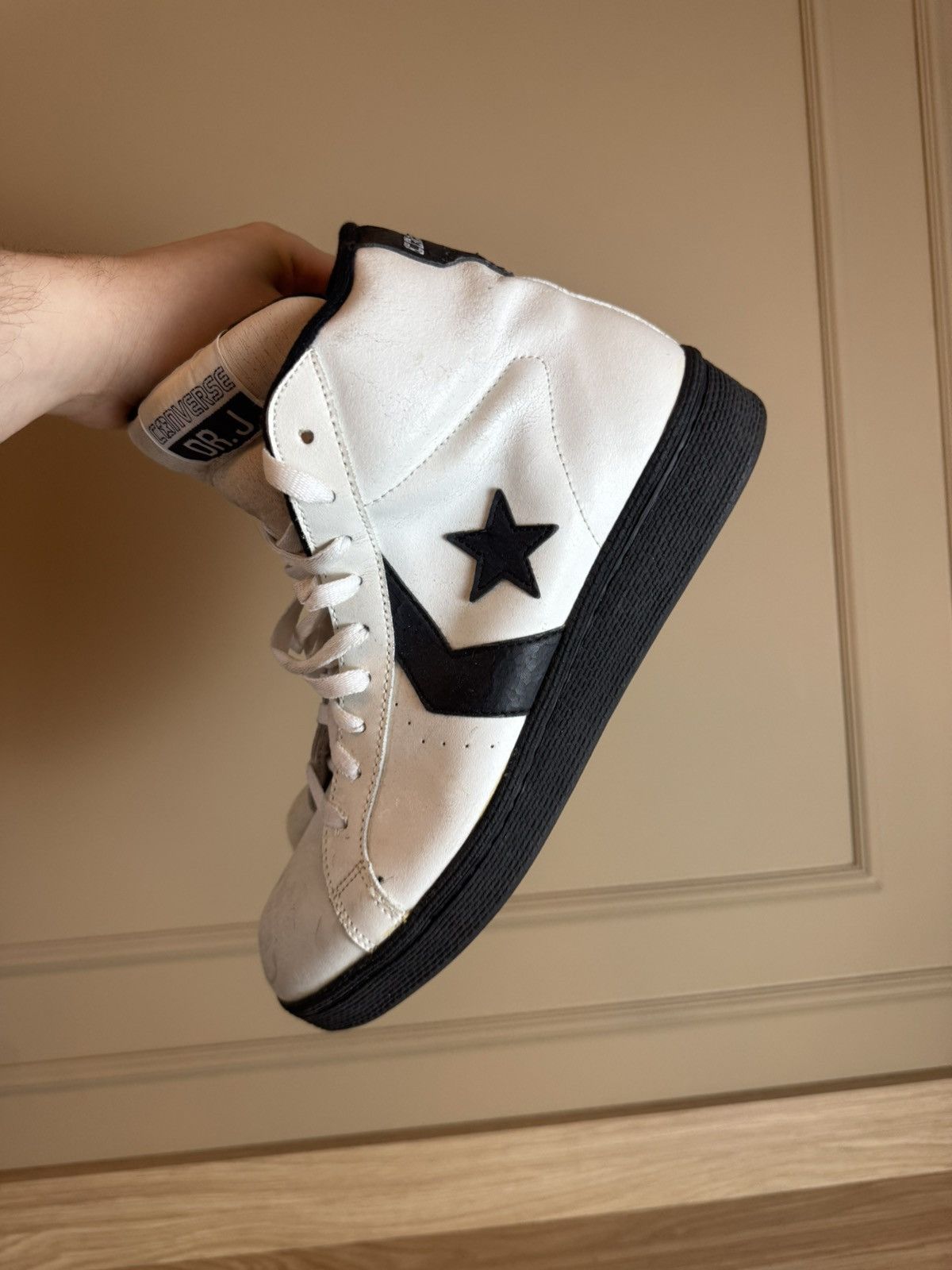 Converse 90s Converse x DR J rare high basketball sneakers Size US 11.5 / EU 44-45 - 3 Thumbnail