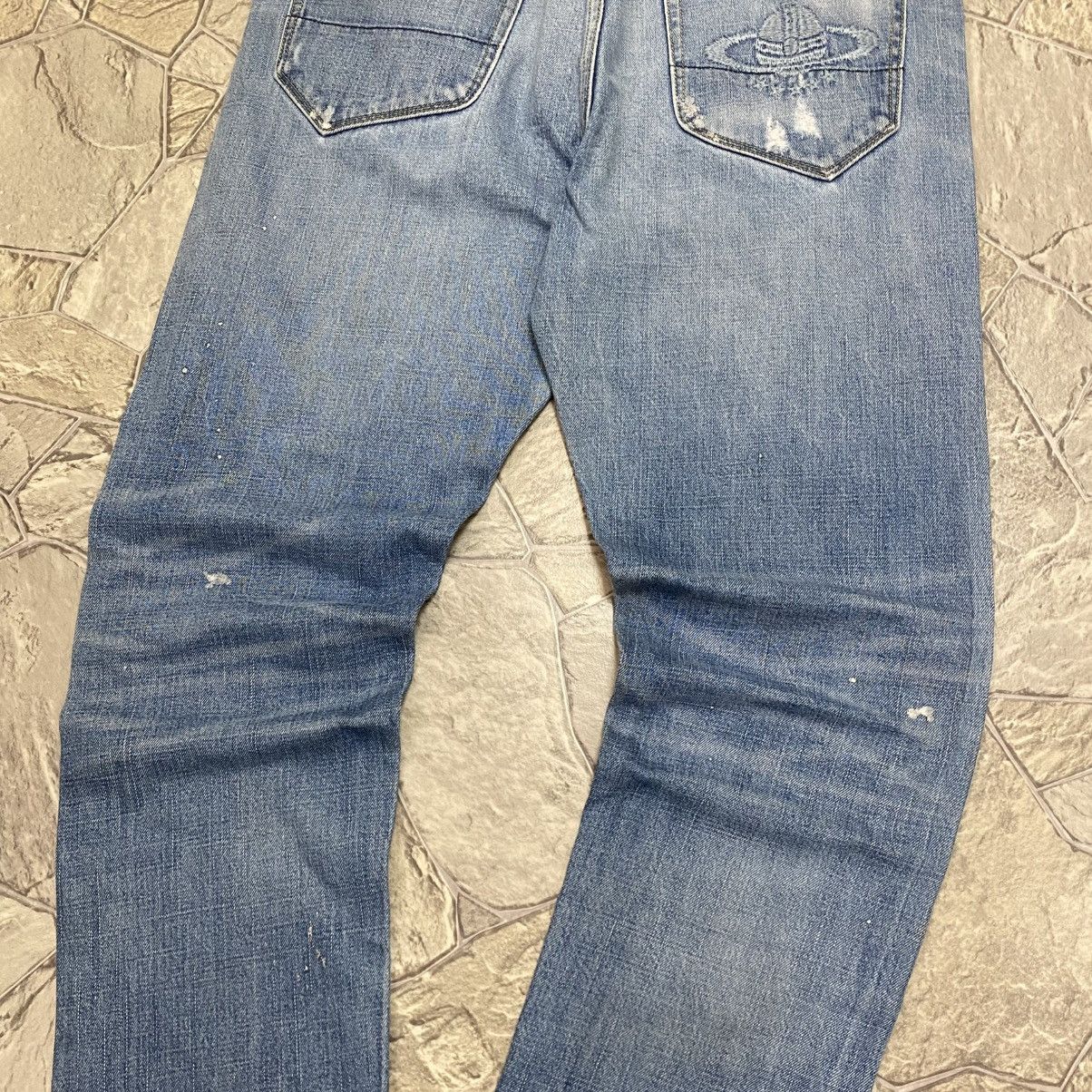 Vivienne Westwood Vivienne Westwood Denim Jeans Big Logo Size US 32 / EU 48 - 6 Thumbnail