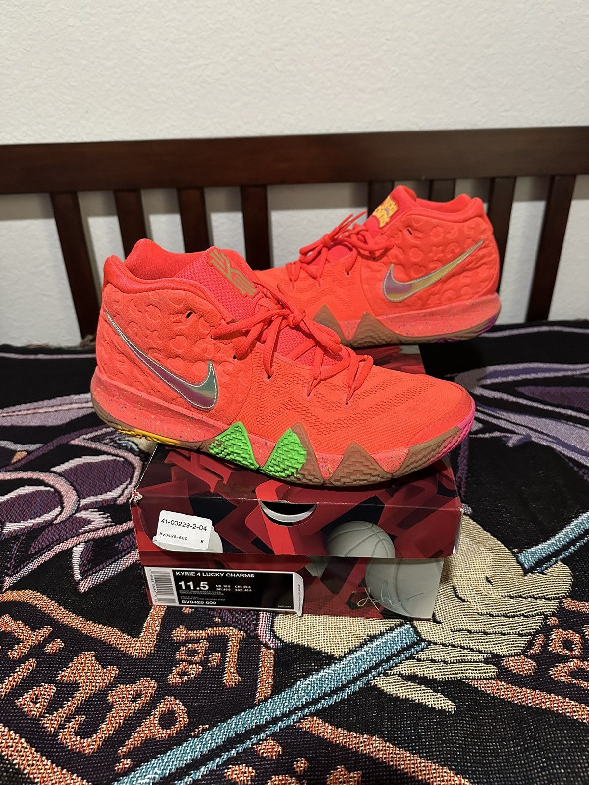 Nike Kyrie 4 Lucky Charms Grailed