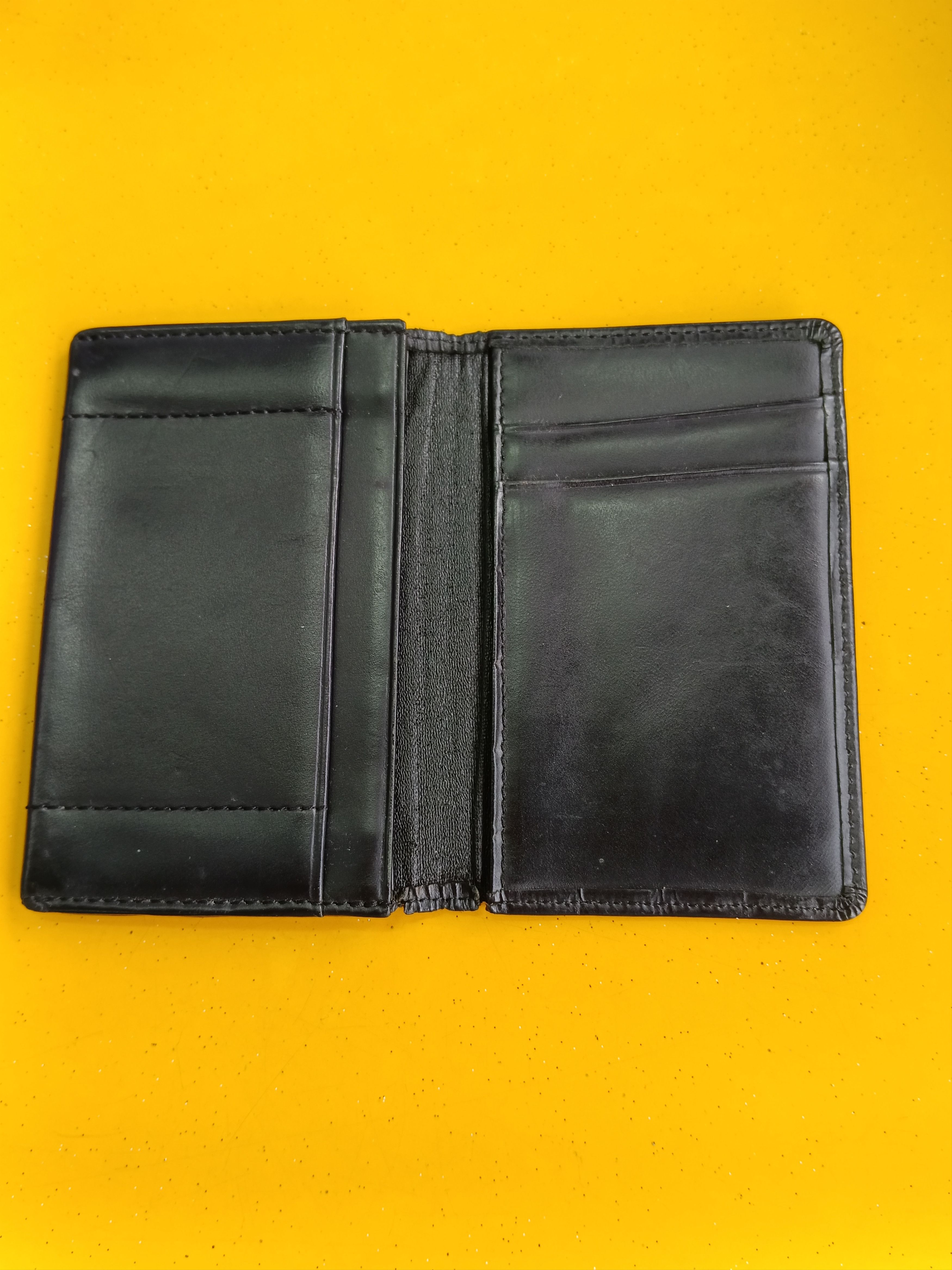 Issey Miyake × Leather × Tete Homme TETE HOMME LEATHER CARD HOLDER Size ONE SIZE - 3 Thumbnail