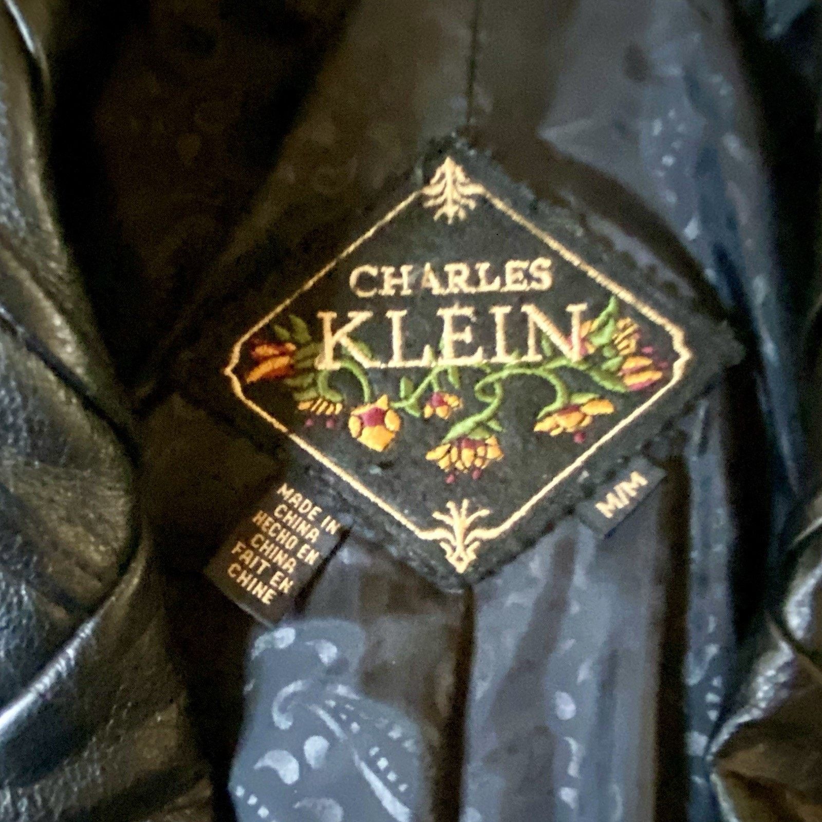 & Other Stories Vintage Women’s M Leather Trench Coat Jacket Long Black Size M / US 6-8 / IT 42-44 - 2 Thumbnail