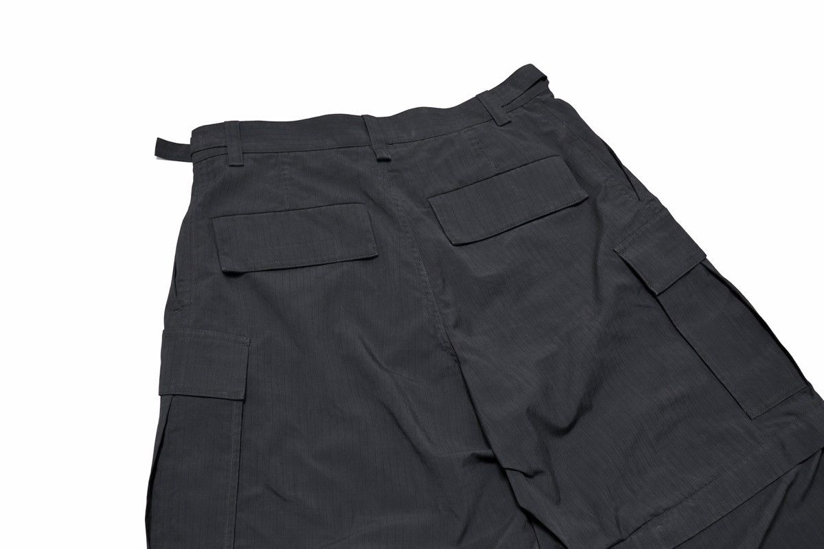 Balenciaga Balenciaga Unity Logo Cargo Pants in Black Size US 31 - 4 Thumbnail