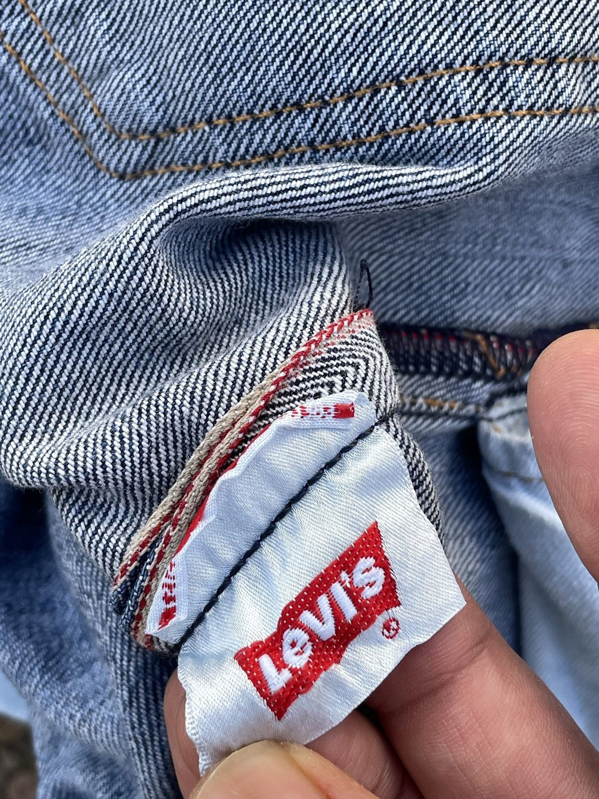 Levi's × Levi's Vintage Clothing × Vintage Vintage Levi’s 501 Red Line Denim Size US 36 / EU 52 - 10 Thumbnail