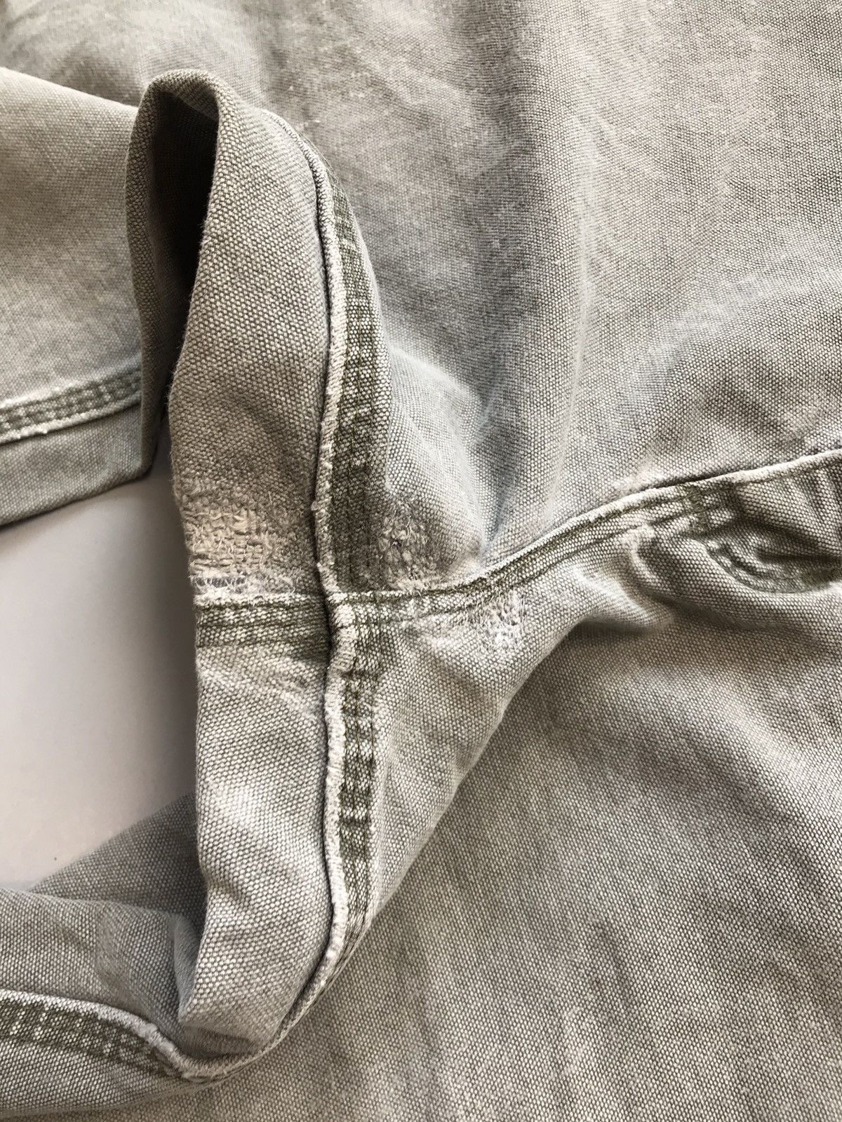 Carhartt Vintage carhartt b11 moss carpenter denim Size US 34 / EU 50 - 7 Thumbnail