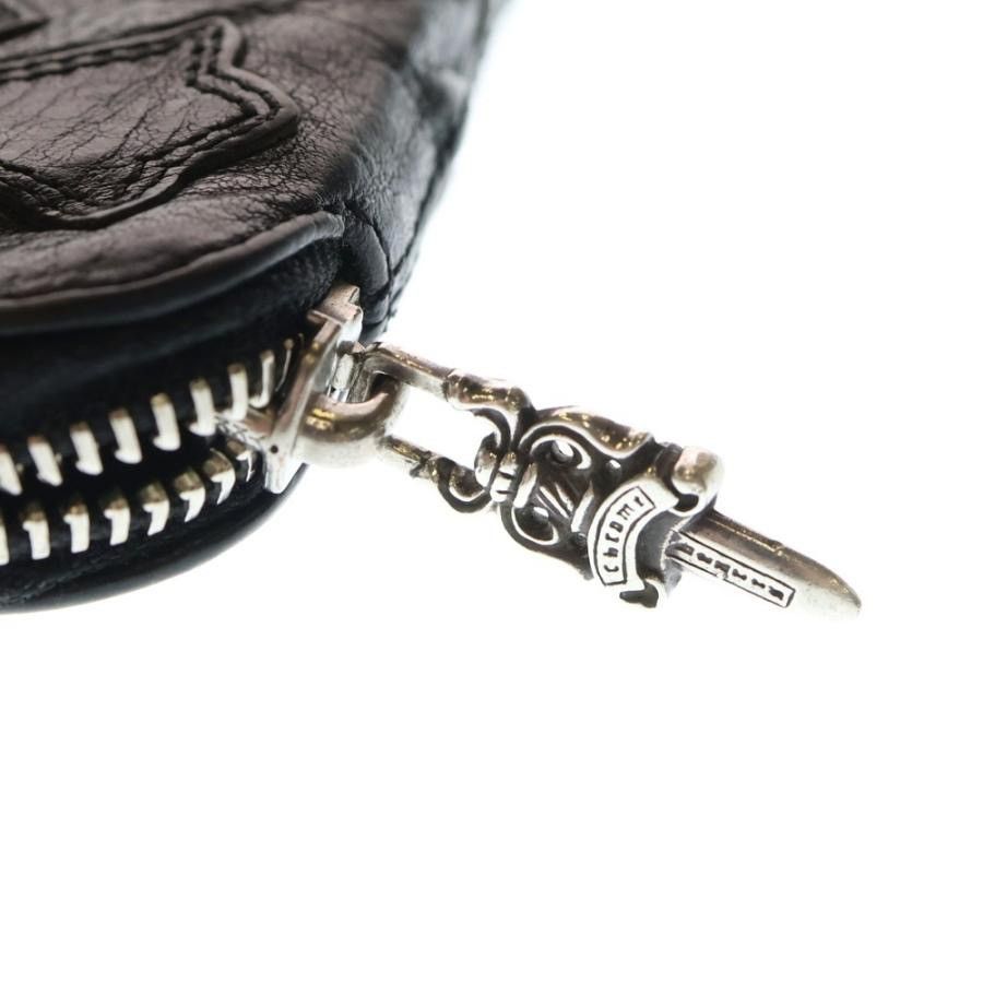 Chrome Hearts Chrome Hearts Bank Robber cemetery leather patch wallet Size ONE SIZE - 5 Thumbnail