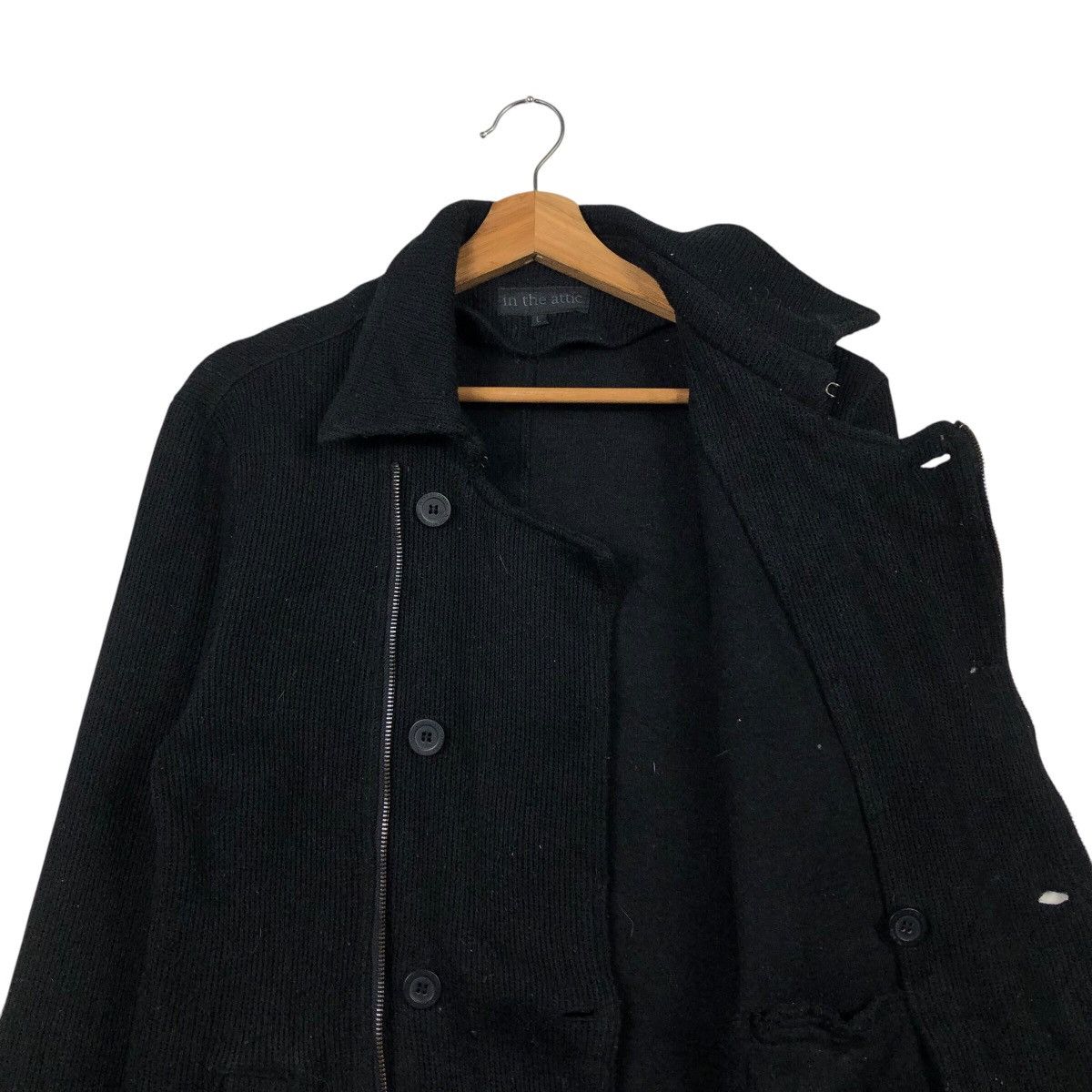 Hysteric Glamour Rich Black Vintage Biker Jacket Bondage Design In The Attic Size US L / EU 52-54 / 3 - 13 Thumbnail