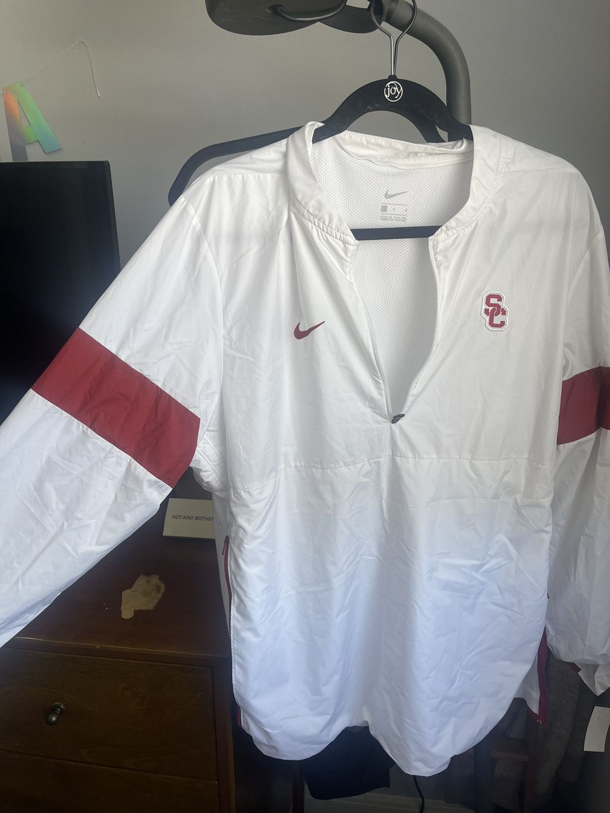 USC Trojans Nike Team Issued Coach Jacket Outerwear