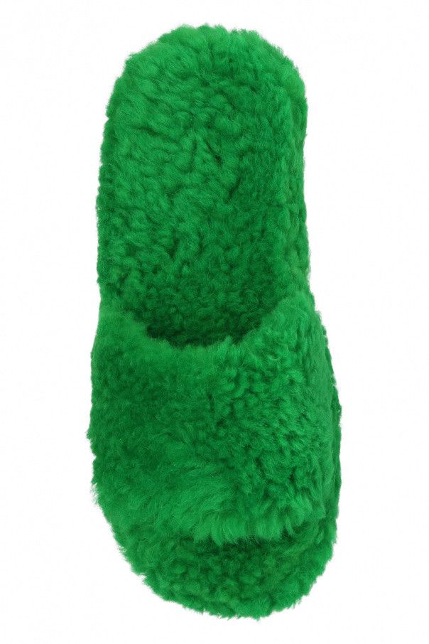 Bottega Veneta o1loc1c0824 668569 Resort Teddy in Green Size US 10 / EU 43 - 6 Thumbnail