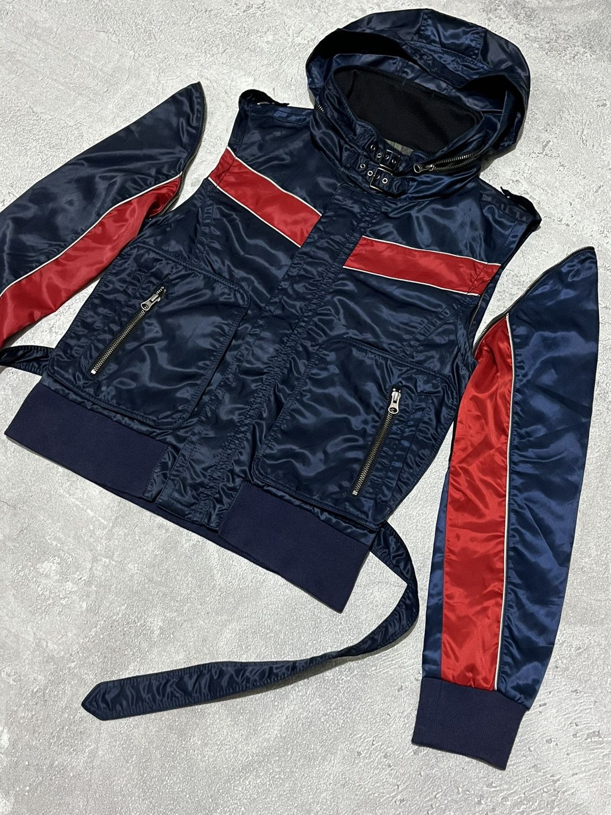 Japanese Brand PPFM 2in1 & Vest Bondage Jacket Size US M / EU 48-50 / 2 - 2 Thumbnail