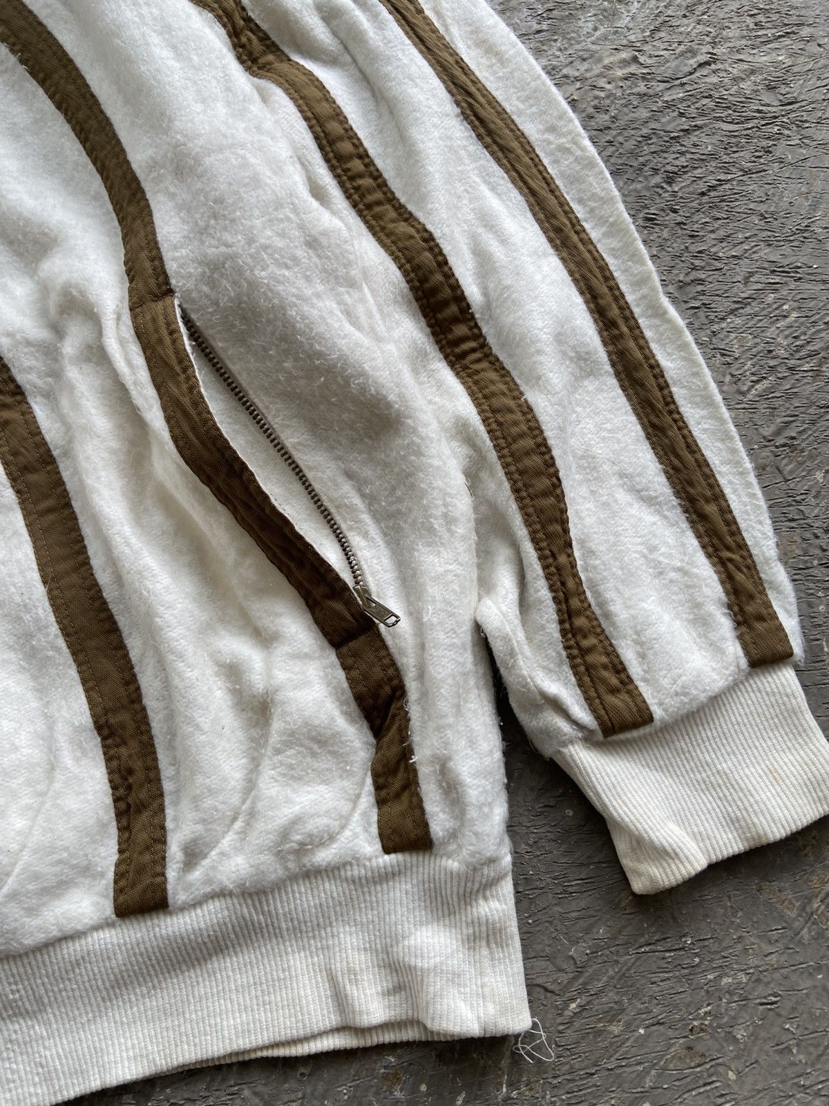 Vintage 1990s Dolce With Much Interest - Half Zip Hoodie Size US L / EU 52-54 / 3 - 8 Thumbnail
