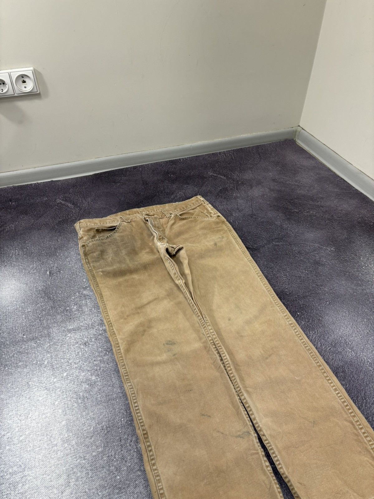 Carhartt Vintage 90s Carhartt USA Made Carpenter Work Baggy Pants Size US 38 / EU 54 - 12 Thumbnail