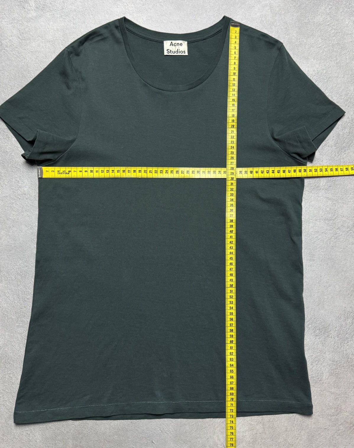 Acne Studios Acne Studios Standard Winter RAW15 Cotton T-Shirt Size US S / EU 44-46 / 1 - 11 Thumbnail