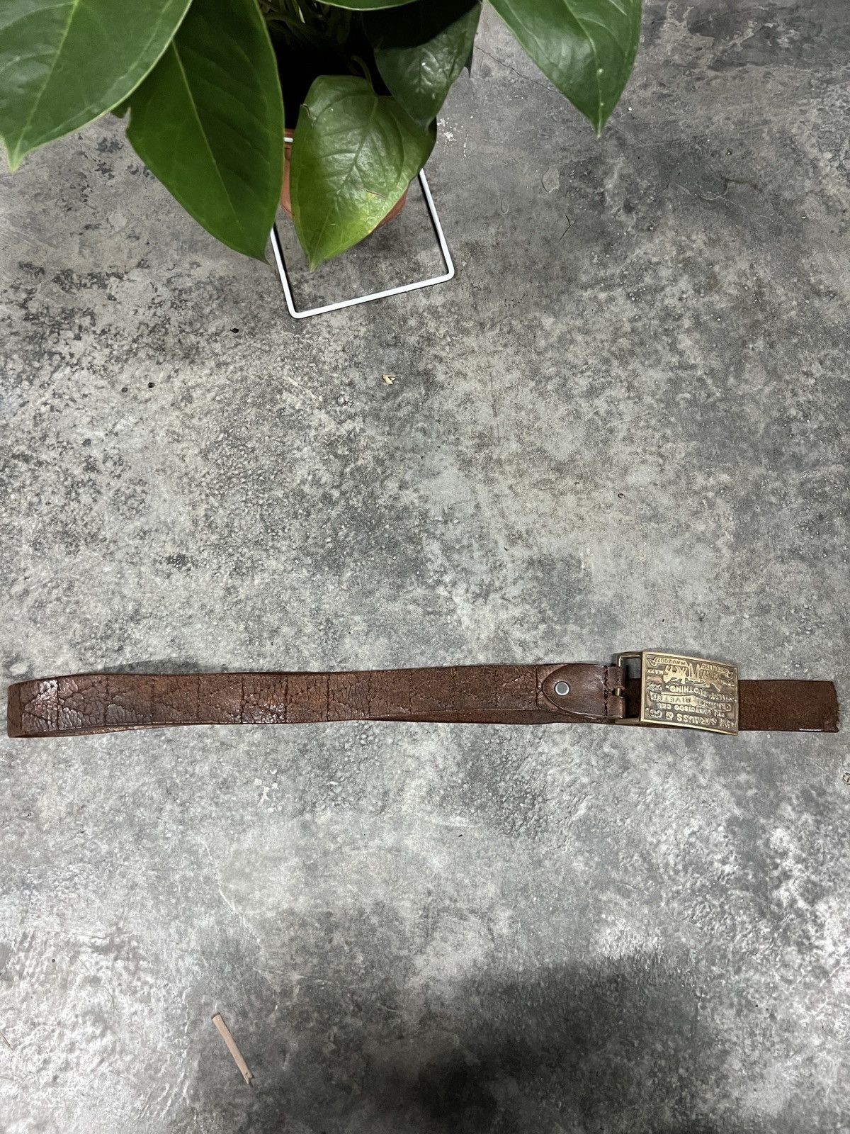 Levi's Vintage Clothing buckle levis vintage Size 34 - 2 Thumbnail