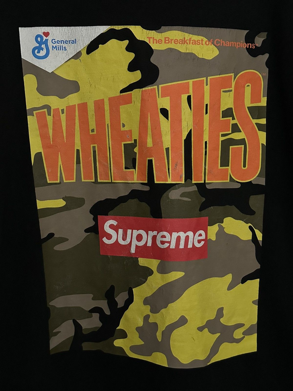 Supreme Supreme Wheaties Tee Size US XL / EU 56 / 4 - 2 Thumbnail