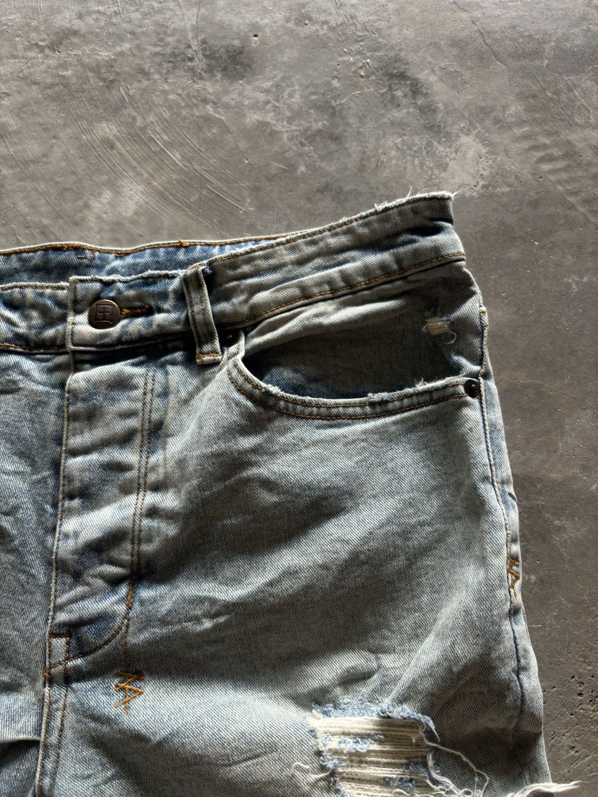 Ksubi KSUBI chitch chop slice n dice distressed denim acid wash Size US 34 / EU 50 - 10 Thumbnail