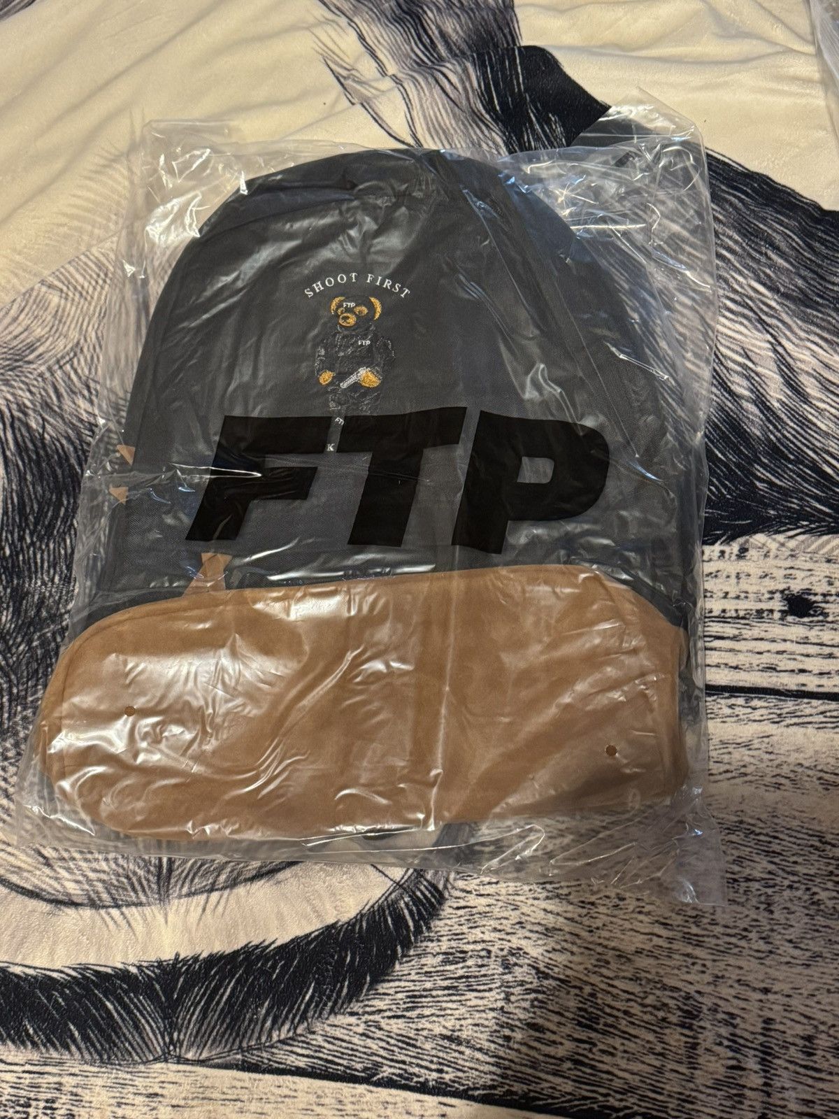 Fuck The Population FTP Bear Backpack | Grailed