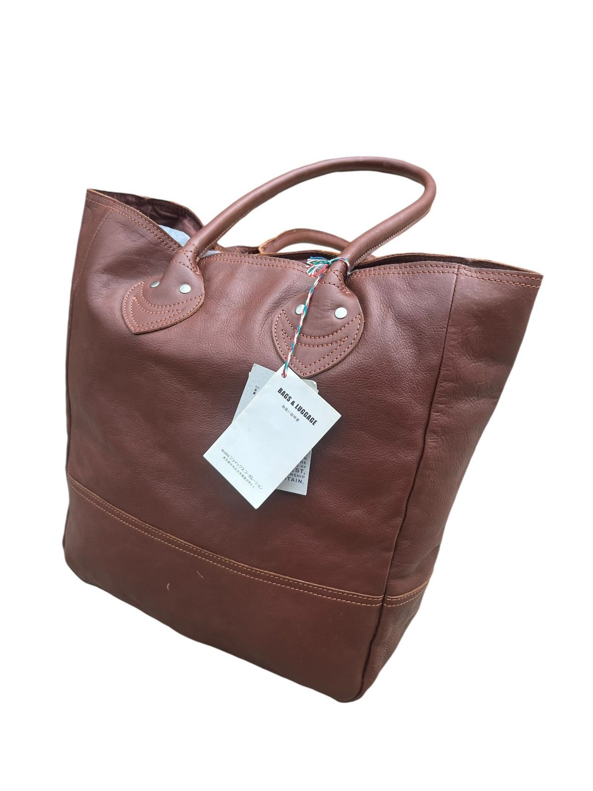 Leather R. Newbold Cowhide Leather Tote Bag Size ONE SIZE - 17 Thumbnail
