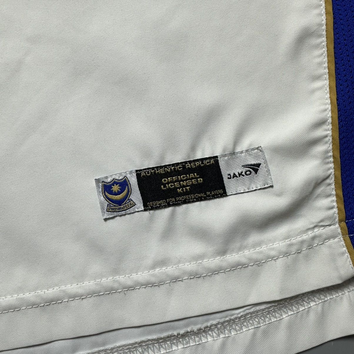 Vintage PORTSMOUTH JAKO 2006/2007 FOOTBALL AWAY JERSEY #27 KANU Size US L / EU 52-54 / 3 - 12 Thumbnail