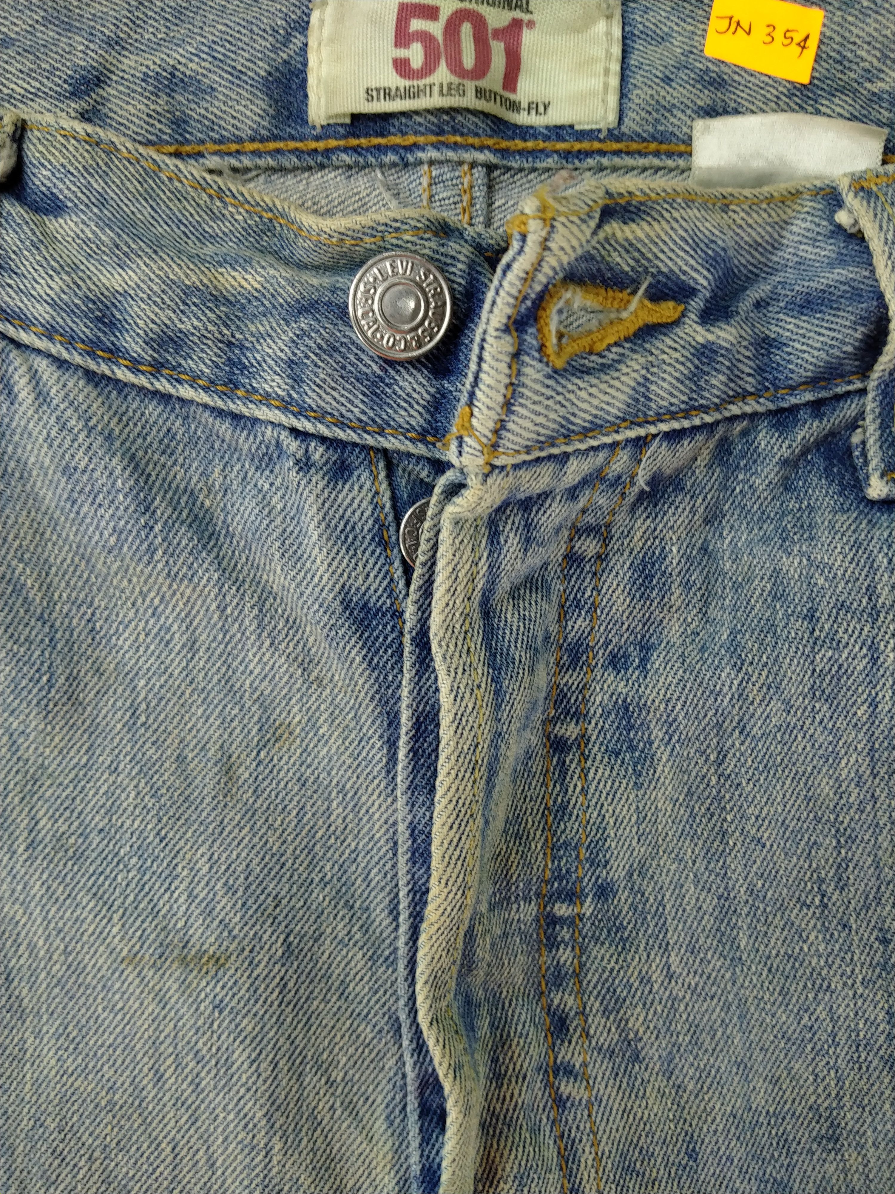 Levi's Light Wash Vintage Levi's 501 33x32.5 Denim -JN354 Size US 33 - 13 Thumbnail