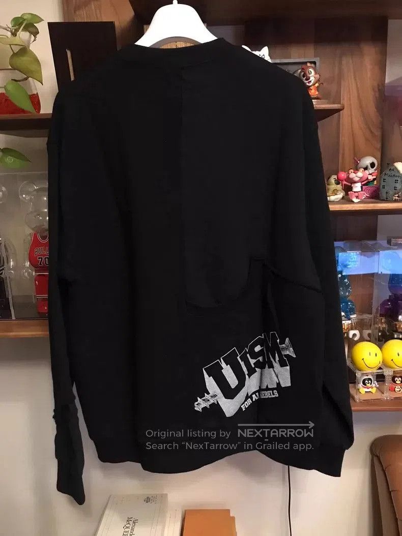Undercover UNDERCOVER Black Crewneck Sweatshirt Size US M / EU 48-50 / 2 - 2 Thumbnail