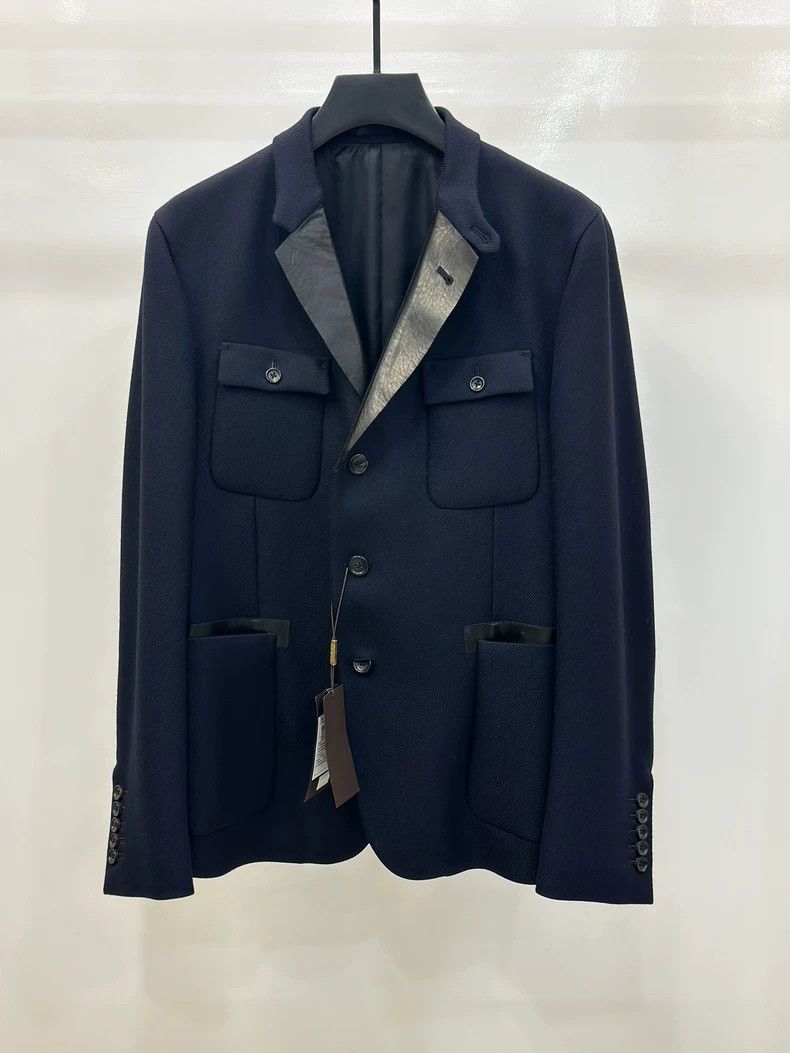 Gucci Gucci Sheepskin casual wool suit 2501-Nextarrow Size 50R - 1 Thumbnail
