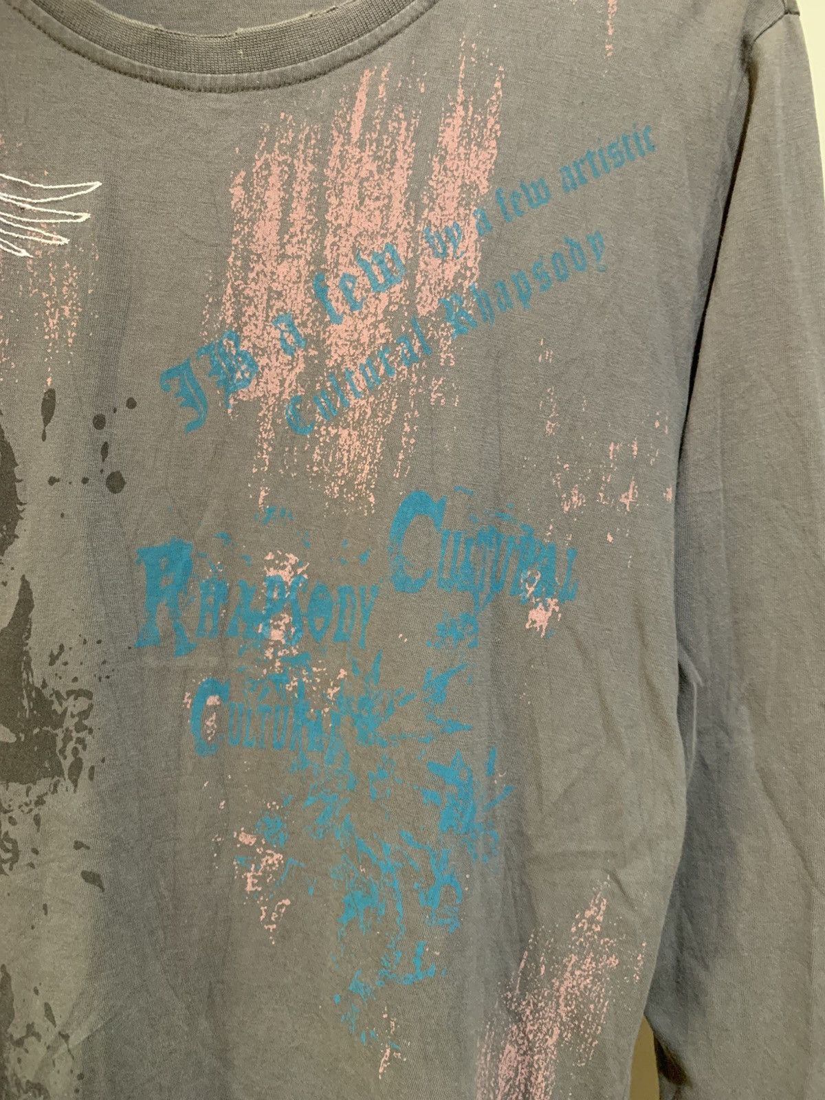 Japanese Brand Japanese Y2K Jambangee Poem Longsleve Tee Shirt Size US M / EU 48-50 / 2 - 8 Thumbnail