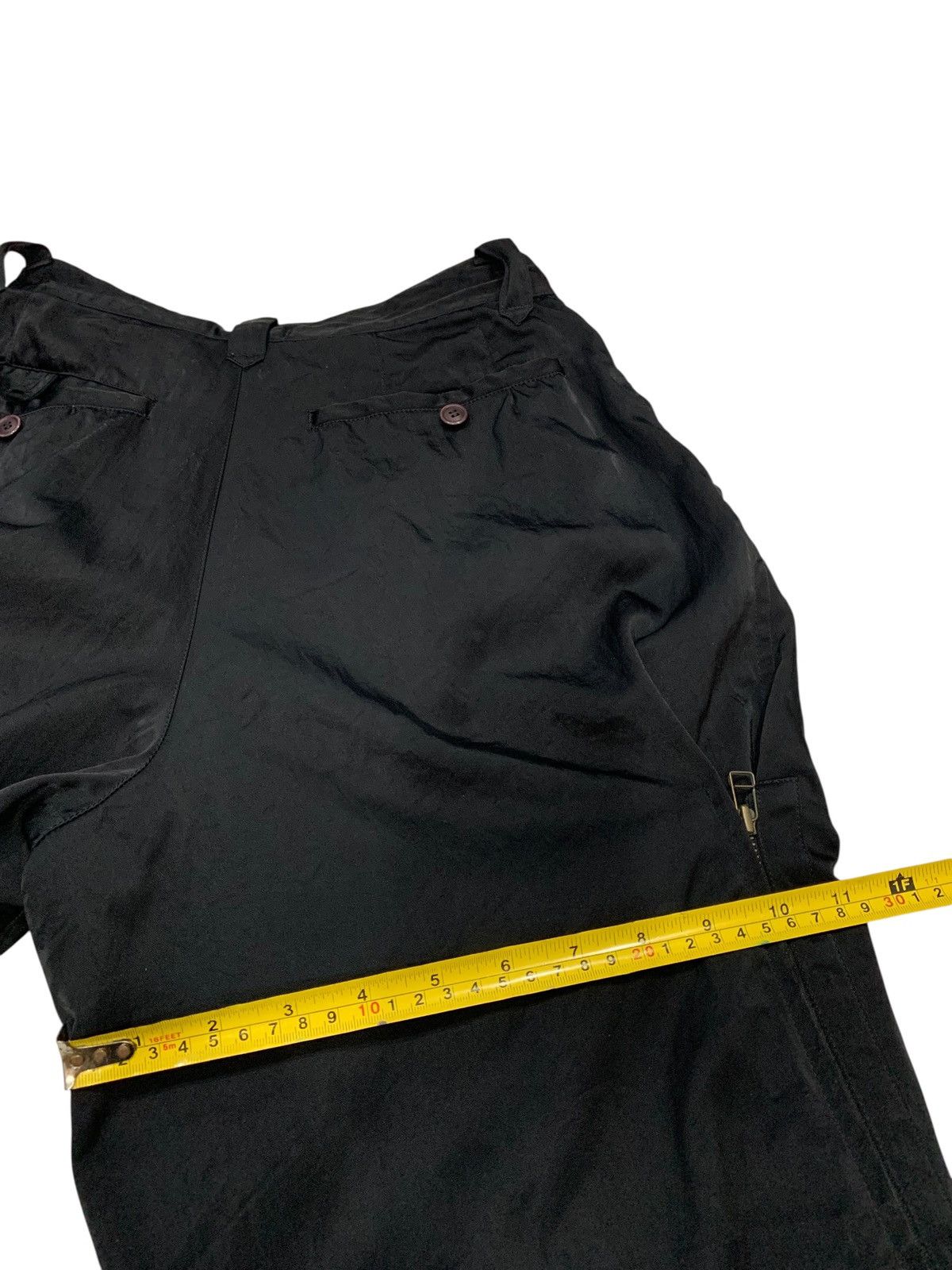 Issey Miyake 🔥Rare Vtg Issey Miyake Men Nylon Parachute Sided Zipper Pant Size US 29 - 23 Thumbnail