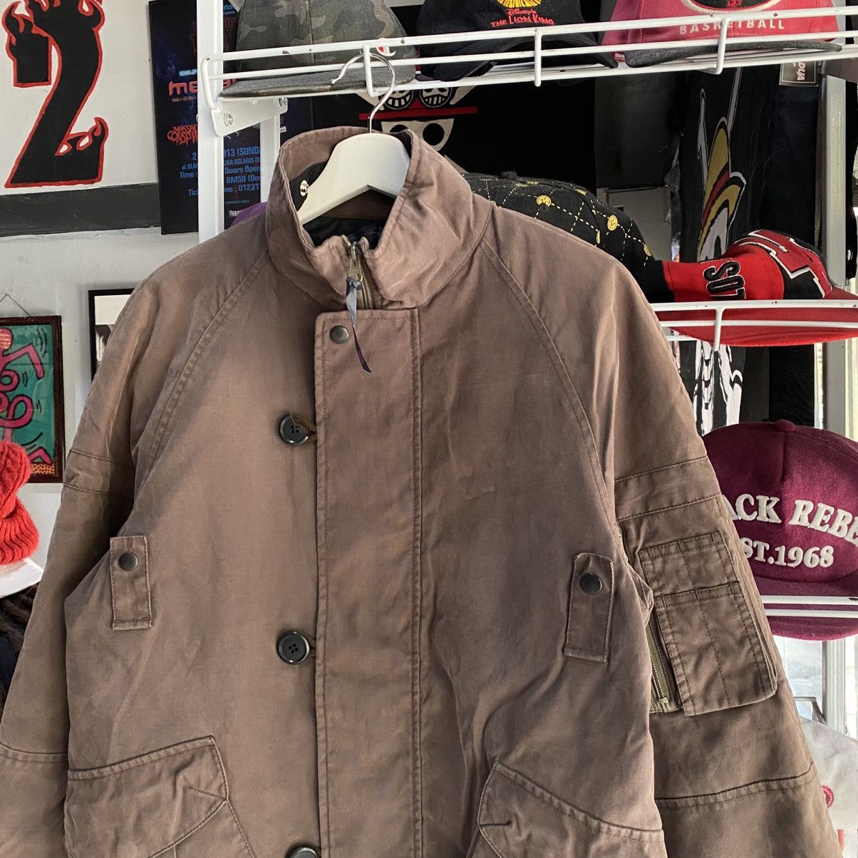 PPFM Vintage 90's PPFM Multi Pocket Military Deck Jackets Size US L / EU 52-54 / 3 - 4 Thumbnail