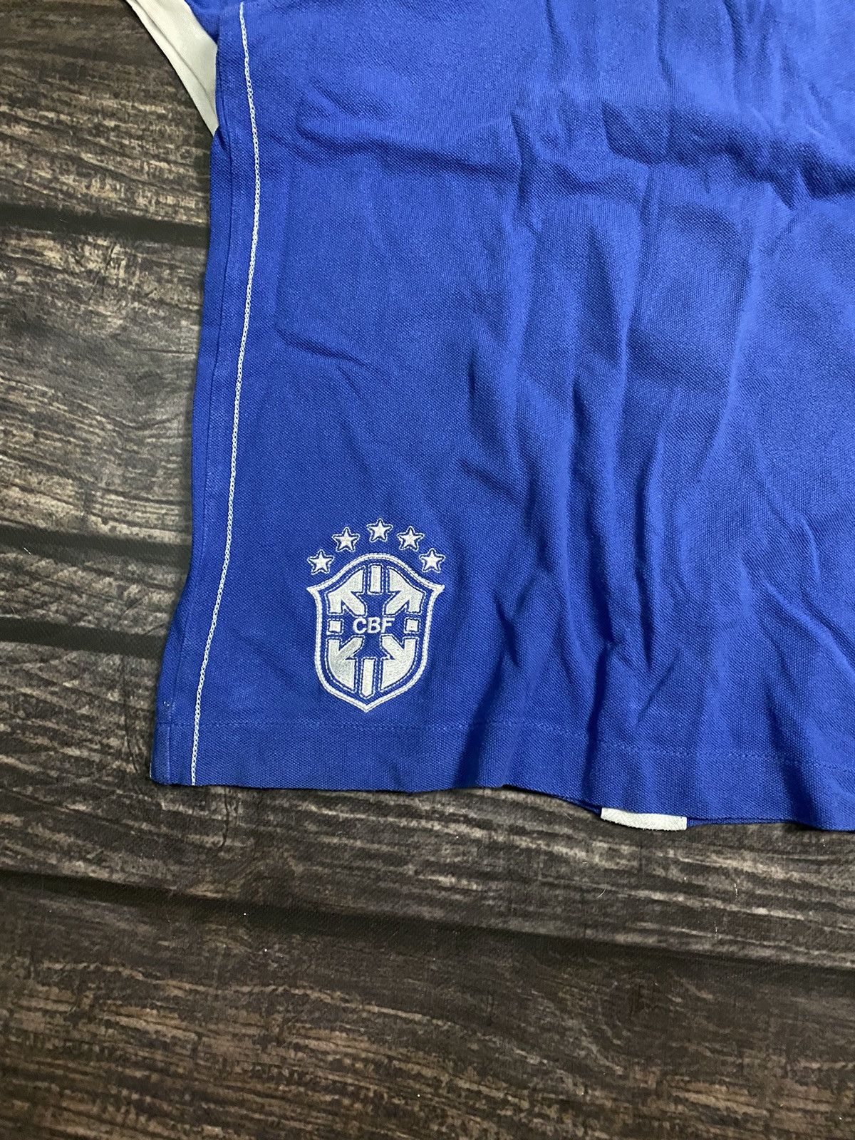 Nike 90’s Nike Brazil Rugby shirt Size US L / EU 52-54 / 3 - 2 Thumbnail