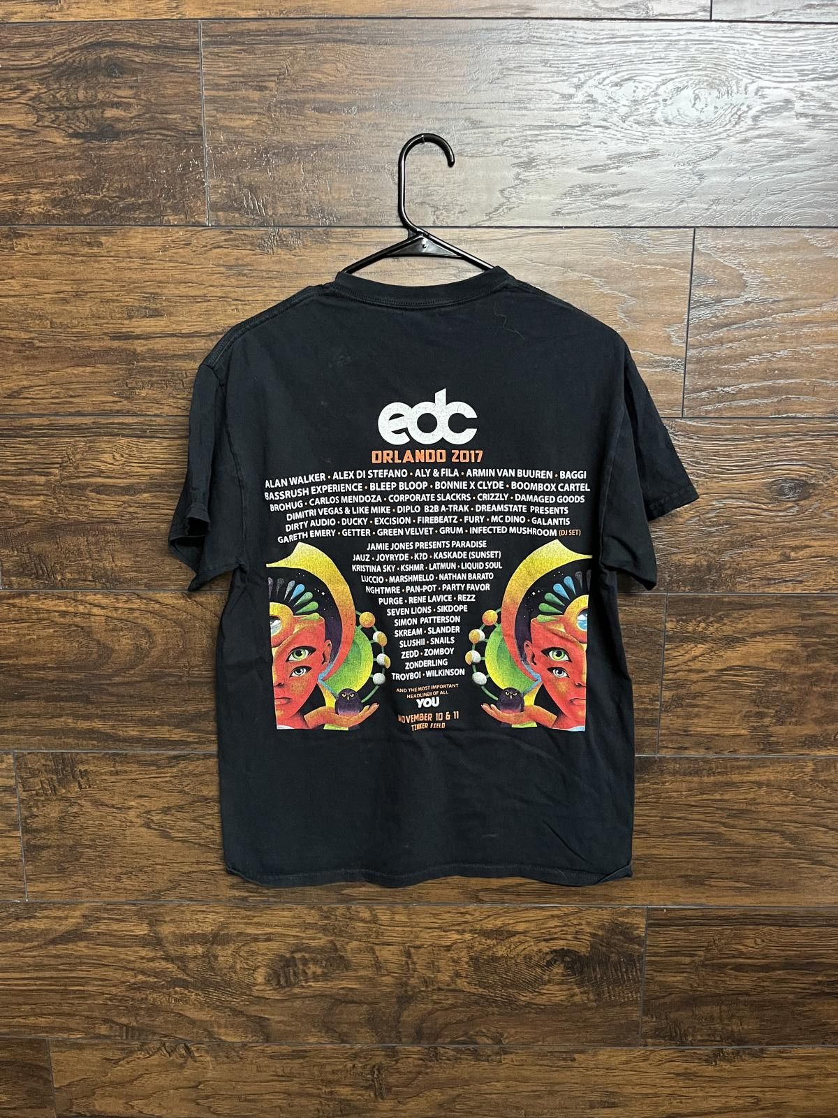 Designer EDC T-shirt Orlando 2017 - Electric Daisy Carnival Shirt - M Size US M / EU 48-50 / 2 - 2 Thumbnail