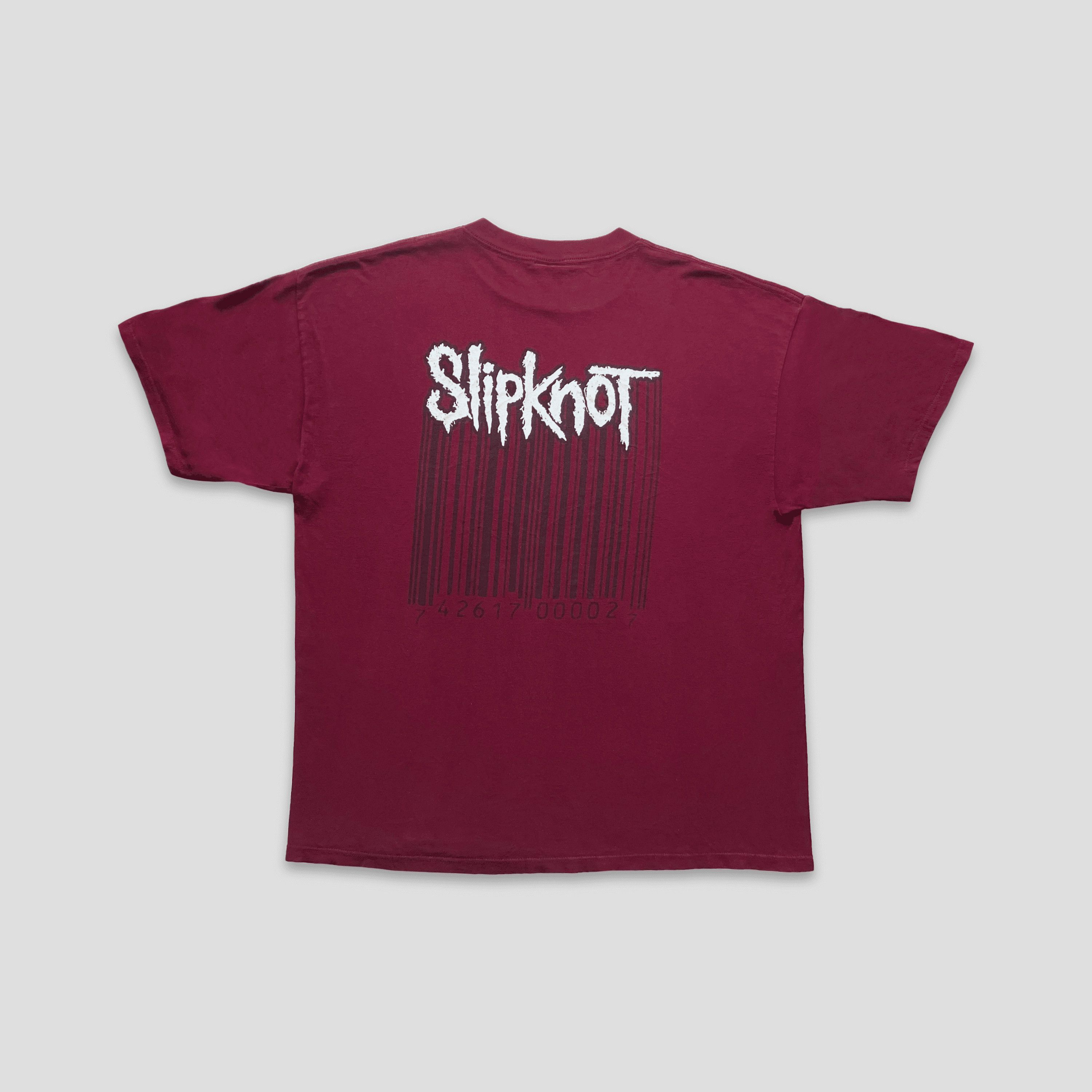 Band Tees Vintage 1999 Slipknot Barcode T-Shirt Size US XXL / EU 58 / 5 - 4 Thumbnail