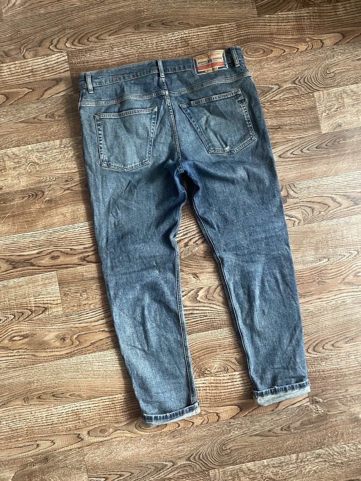 Diesel × If Six Was Nine × Japanese Brand Vintage Diesel Jeans Big Logo Distressed Baggy japanese 90s Size US 34 / EU 50 - 13 Thumbnail