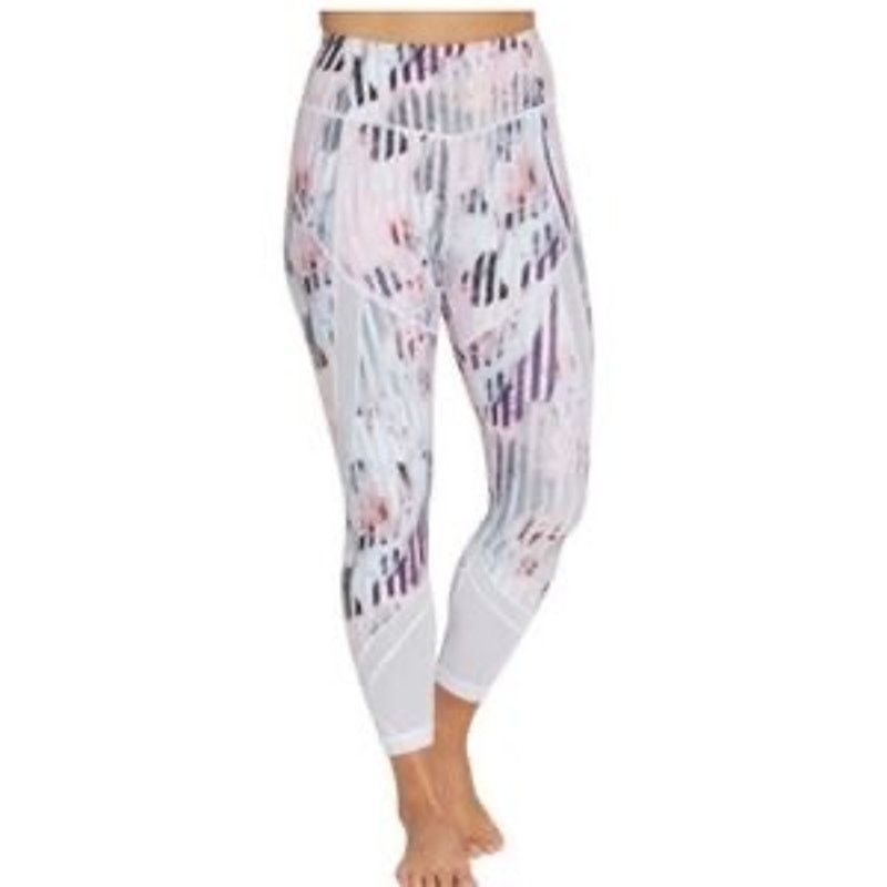 Other Calia By Carrie Underwood Womens Leggings L Mesh Ankle Pink Size 34" / US 12 / IT 48 - 1 Thumbnail