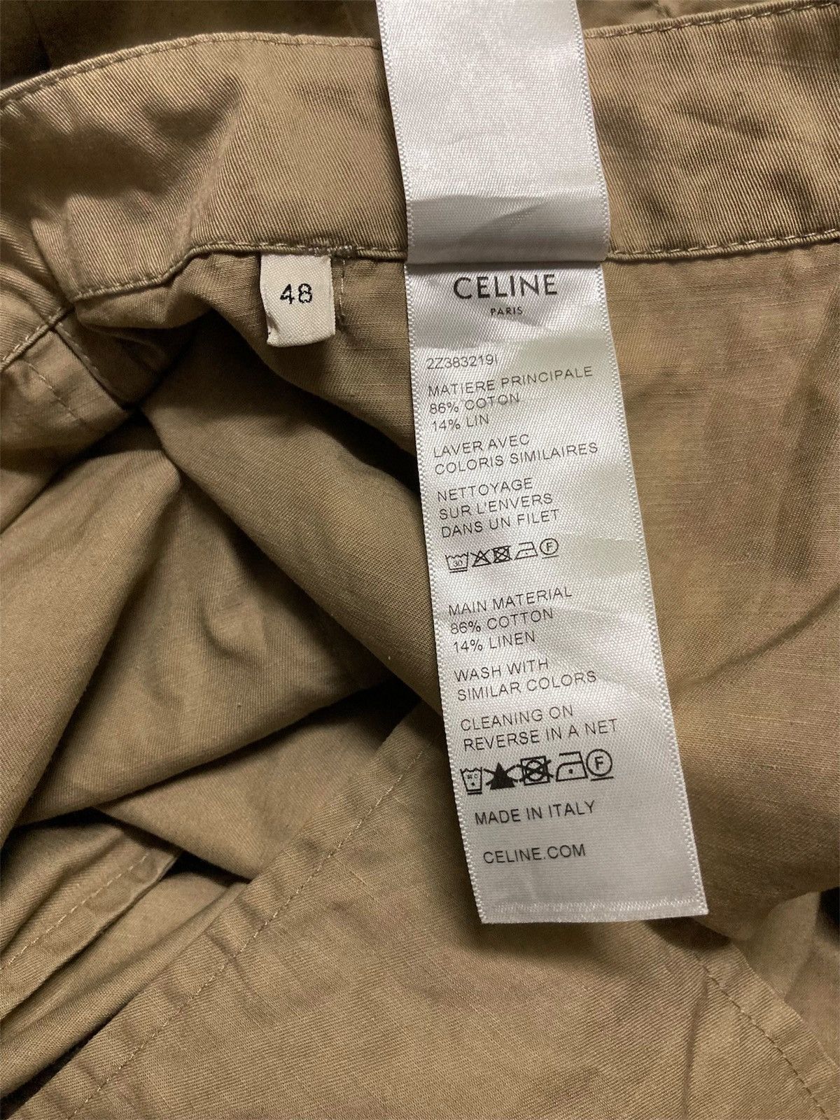 Celine Celine Cargo Shorts Size US 30 / EU 46 - 13 Thumbnail