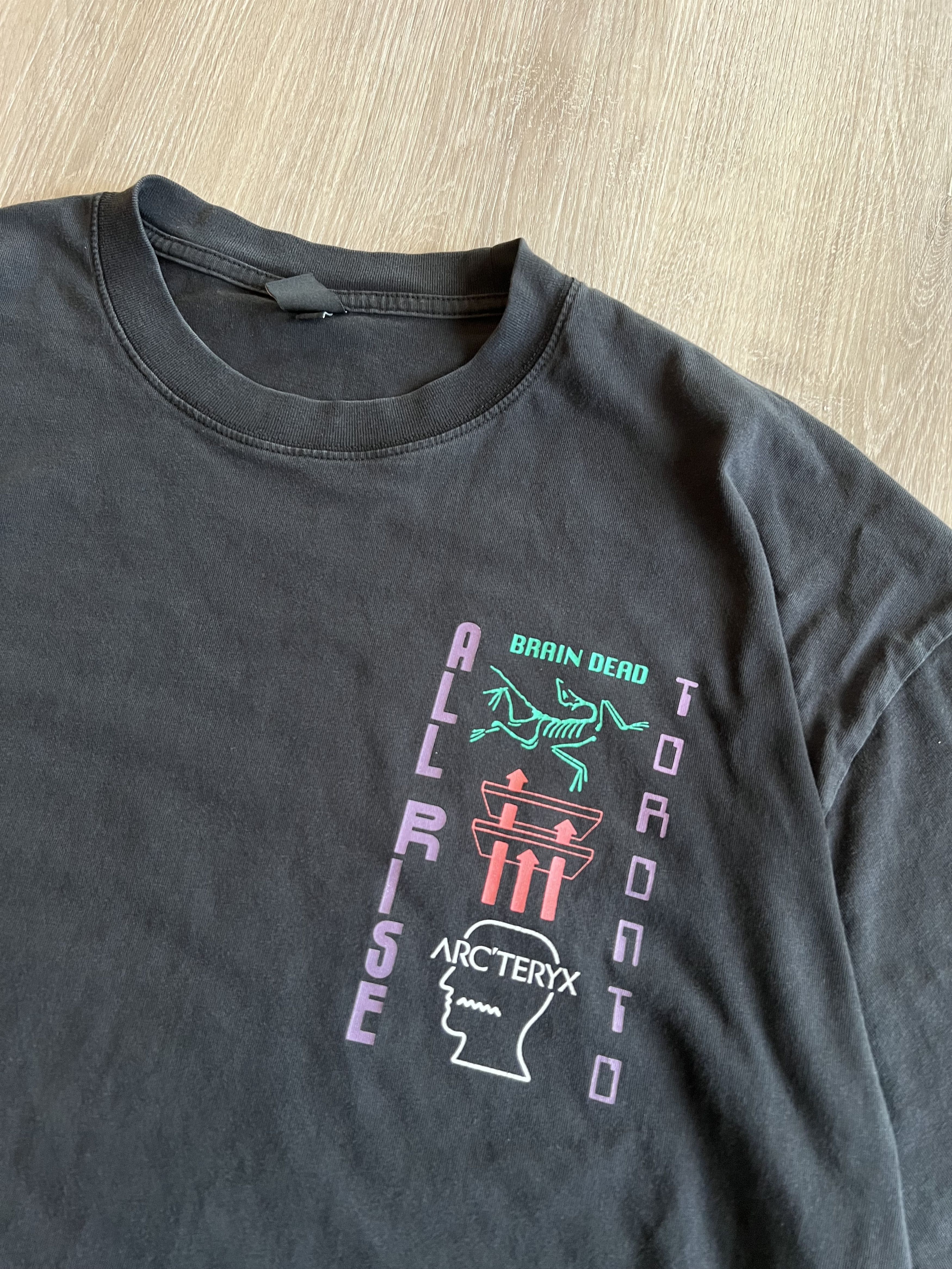Arc'teryx × Brain Dead Brain Dead x Arc'teryx All Rise Toronto T-Shirt / Gorpcore Size US XL / EU 56 / 4 - 3 Thumbnail