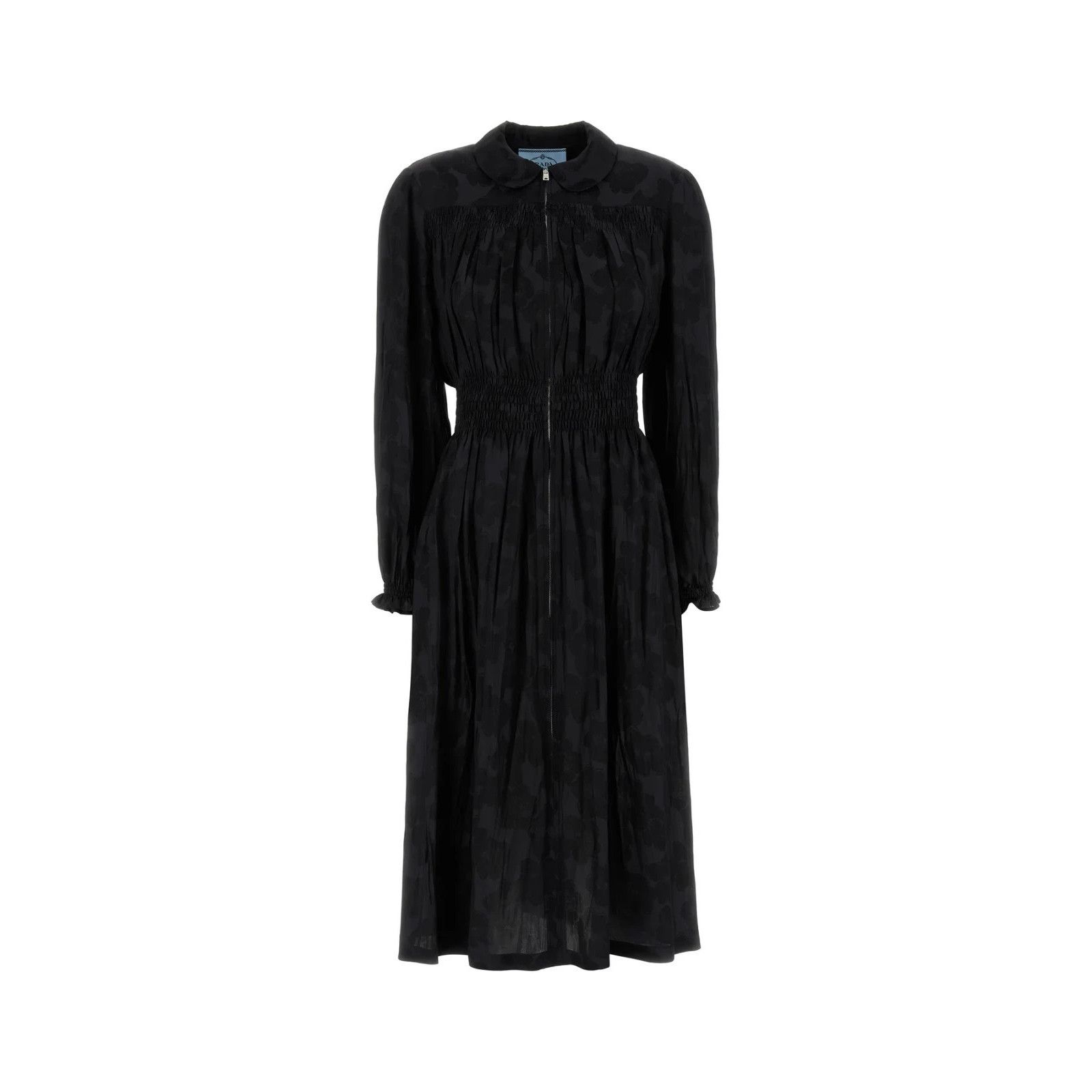 PRADA Black Jacquard Dress New And Authentic (Women's size:3