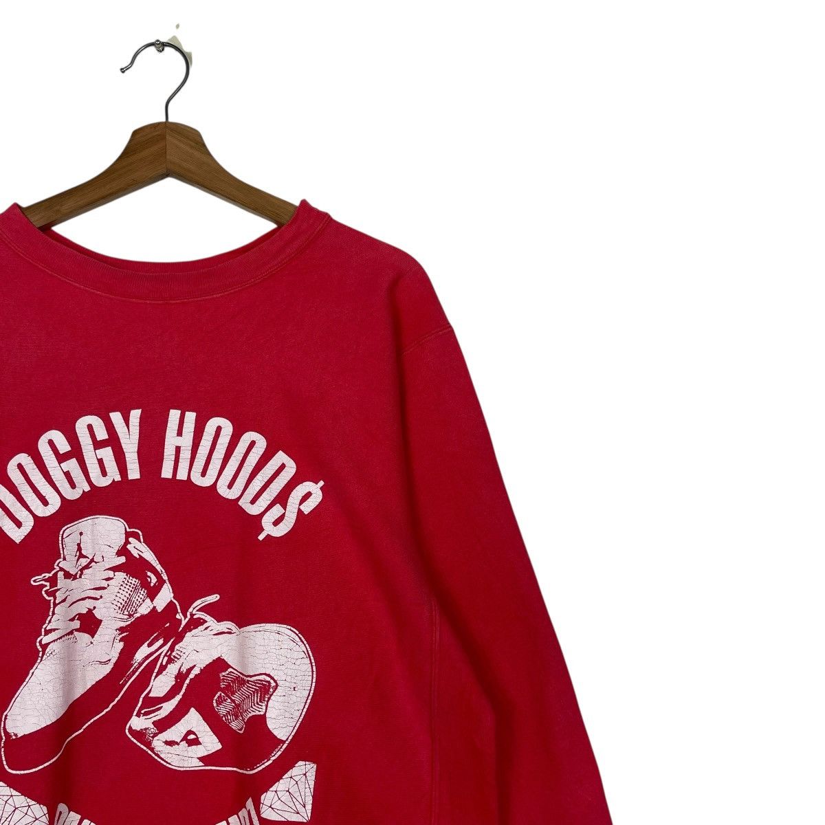 Vintage Vintage 90s Doggy Hoods Sneaker Headz Sweatshirt Size US M / EU 48-50 / 2 - 5 Thumbnail
