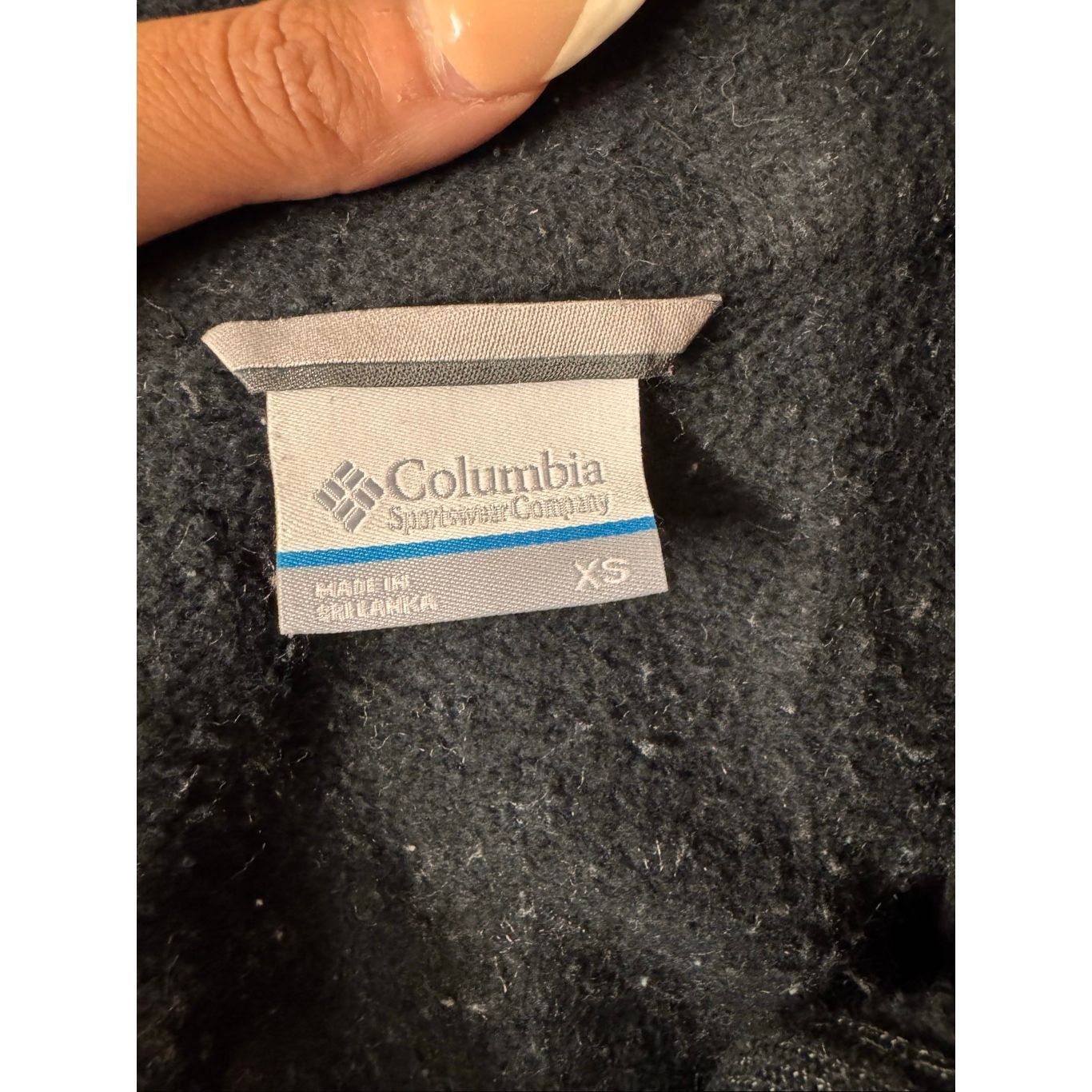 Columbia Columbia Sportswear Black Button-Up Fleece Jacket Women’s XS Size XS / US 0-2 / IT 36-38 - 8 Thumbnail