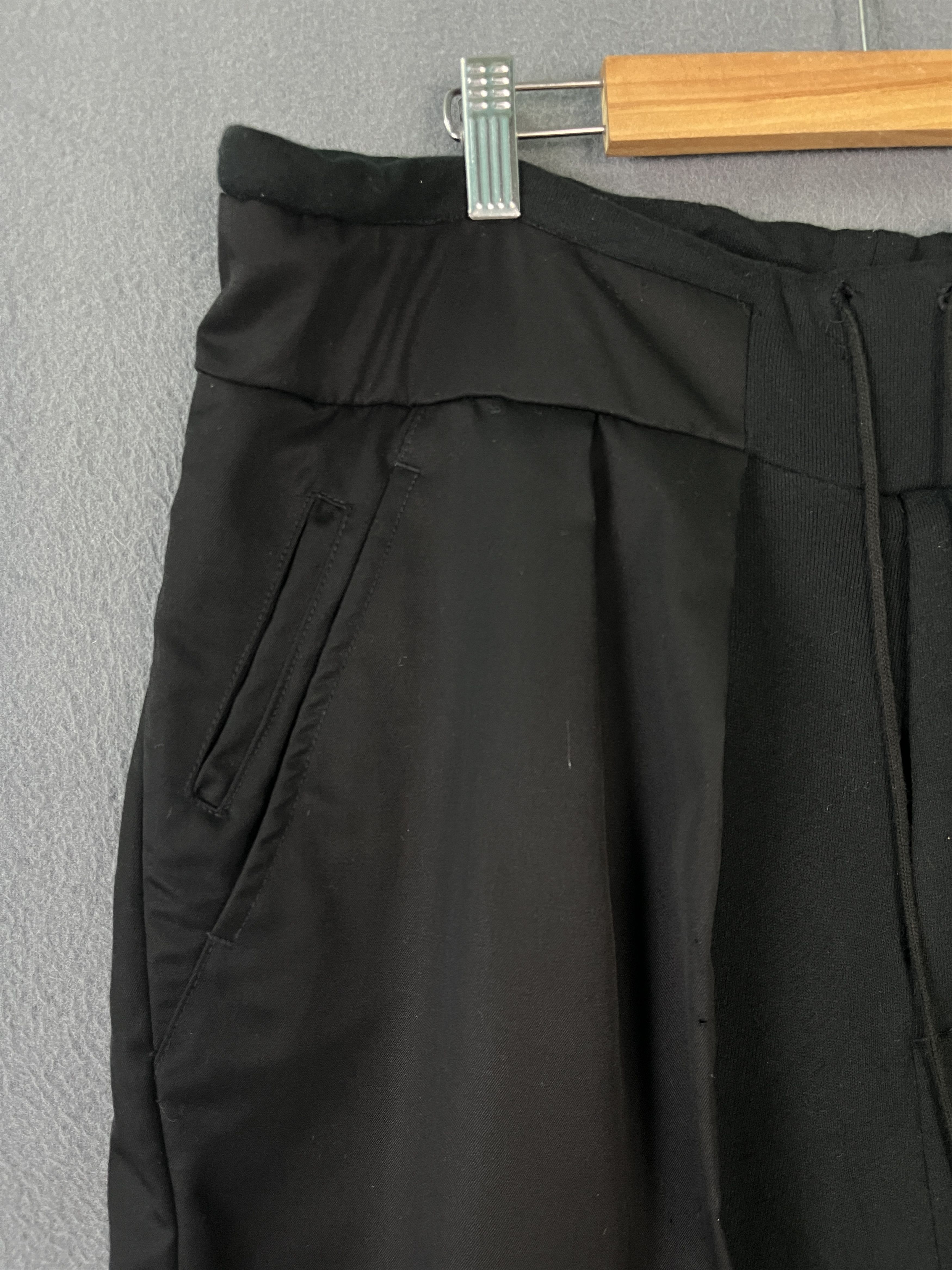 Japanese Brand SISE Double Layer Dropped Crotch Cropped Pants Made in Japan Size US 34 / EU 50 - 15 Thumbnail