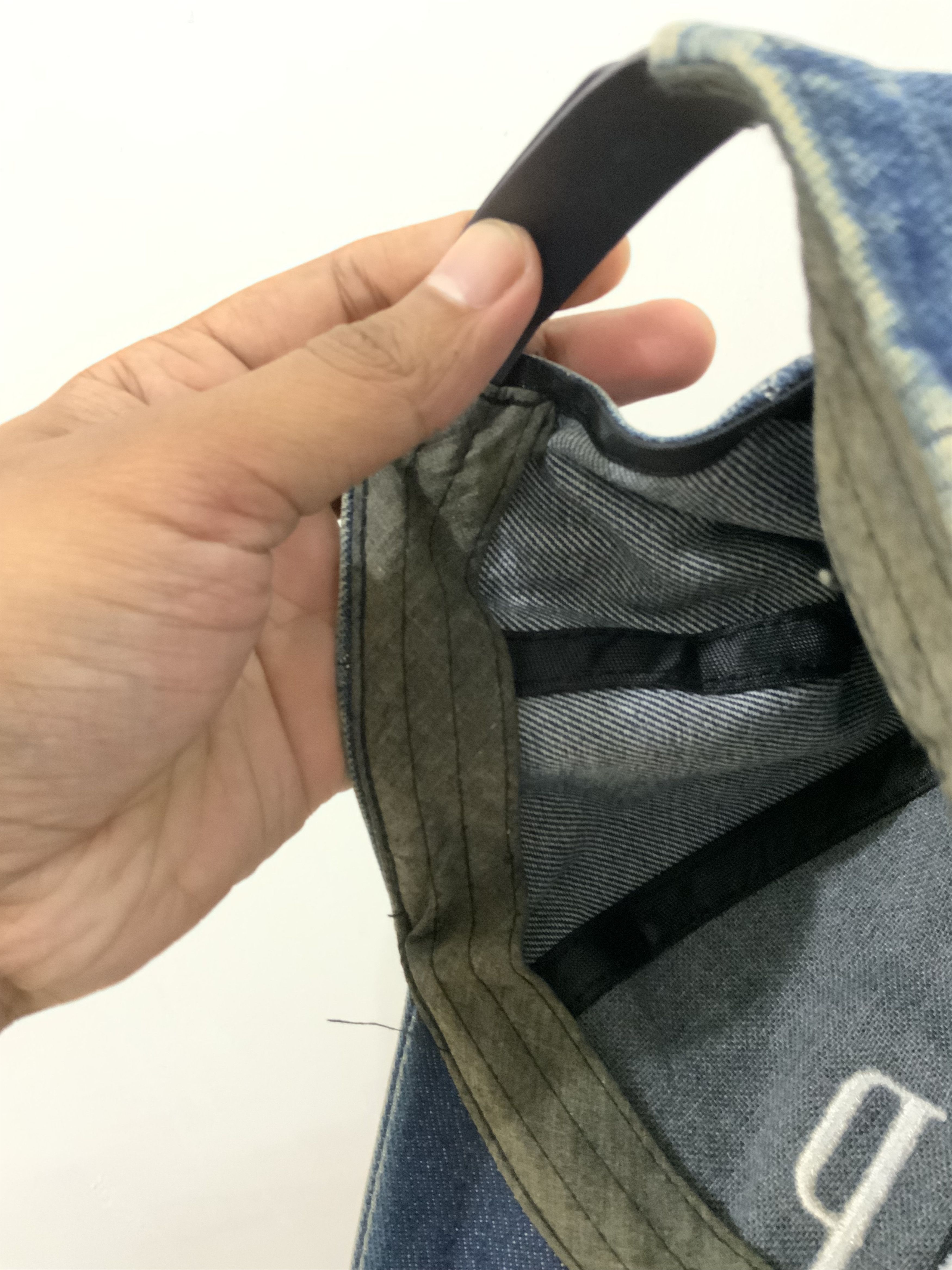 Japanese Brand Gap Denime Fade Indigo Hat Size ONE SIZE - 12 Thumbnail