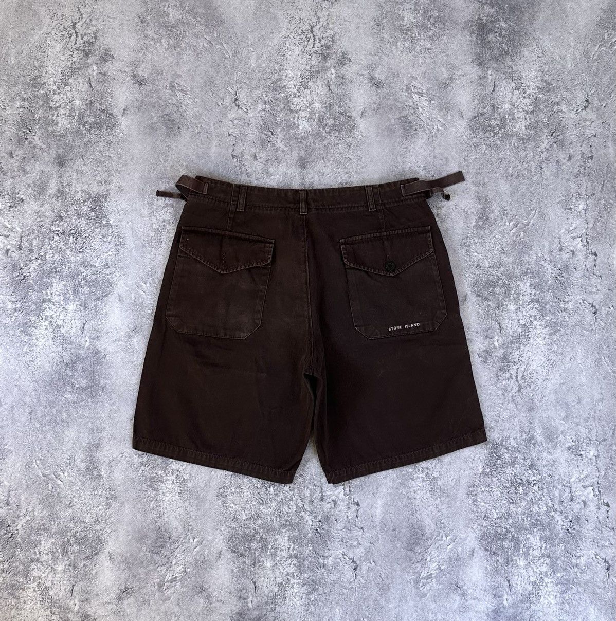 Vintage Stone Island Baggy Rare Bermuda Cargo Shorts