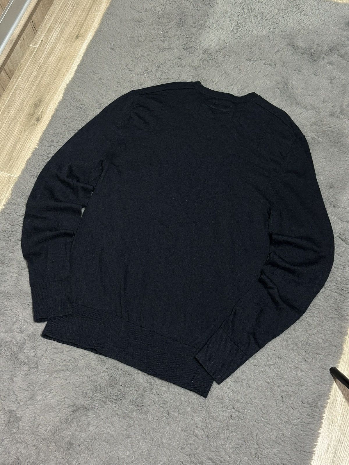 Allsaints AllSaints "Mode" Merino Wool Crew Jumper Size US L / EU 52-54 / 3 - 5 Thumbnail