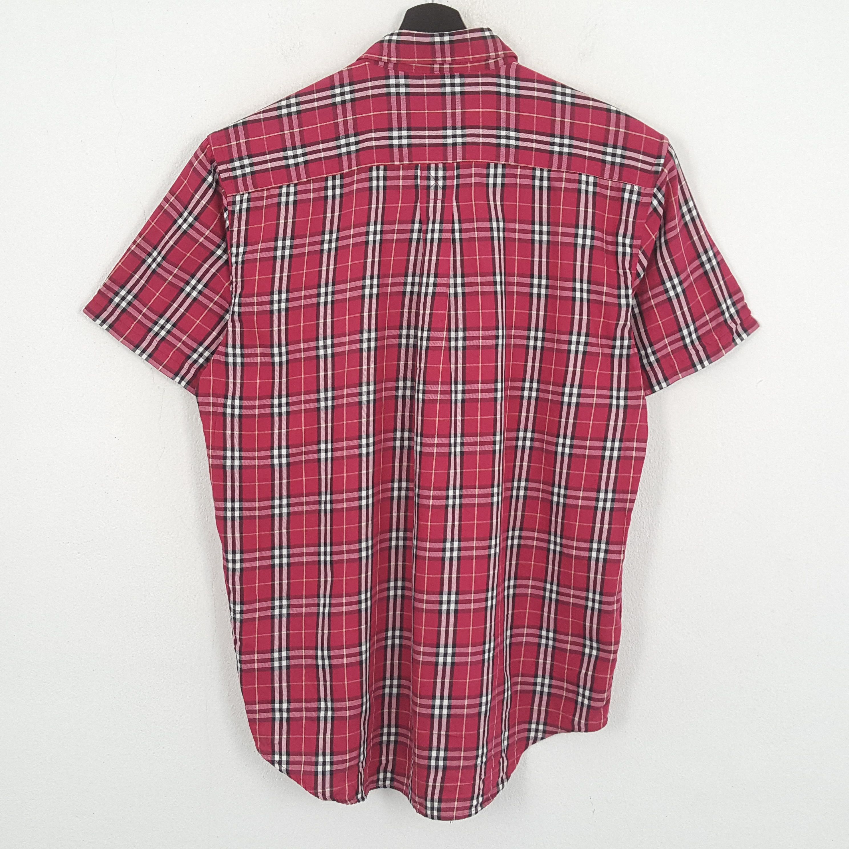 Burberry × Vintage BURBERRY LONDON Fashion Brand Small Logo Design Shirt Size US L / EU 52-54 / 3 - 3 Thumbnail