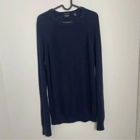 Strellson Strellson Anton Mercerized Cotton Knit Crewneck Sweater Size US S / EU 44-46 / 1 - 1 Thumbnail
