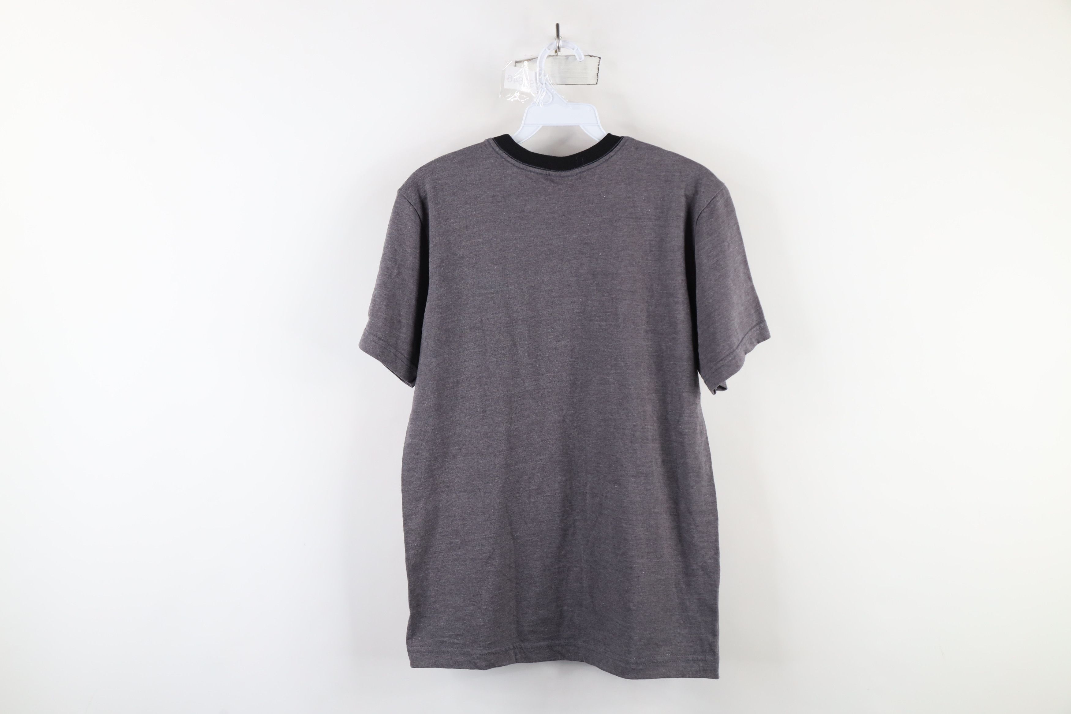 Mizuno × Vintage Vintage 90s Mizuno Big Logo Short Sleeve T-Shirt Gray USA Size US S / EU 44-46 / 1 - 8 Thumbnail