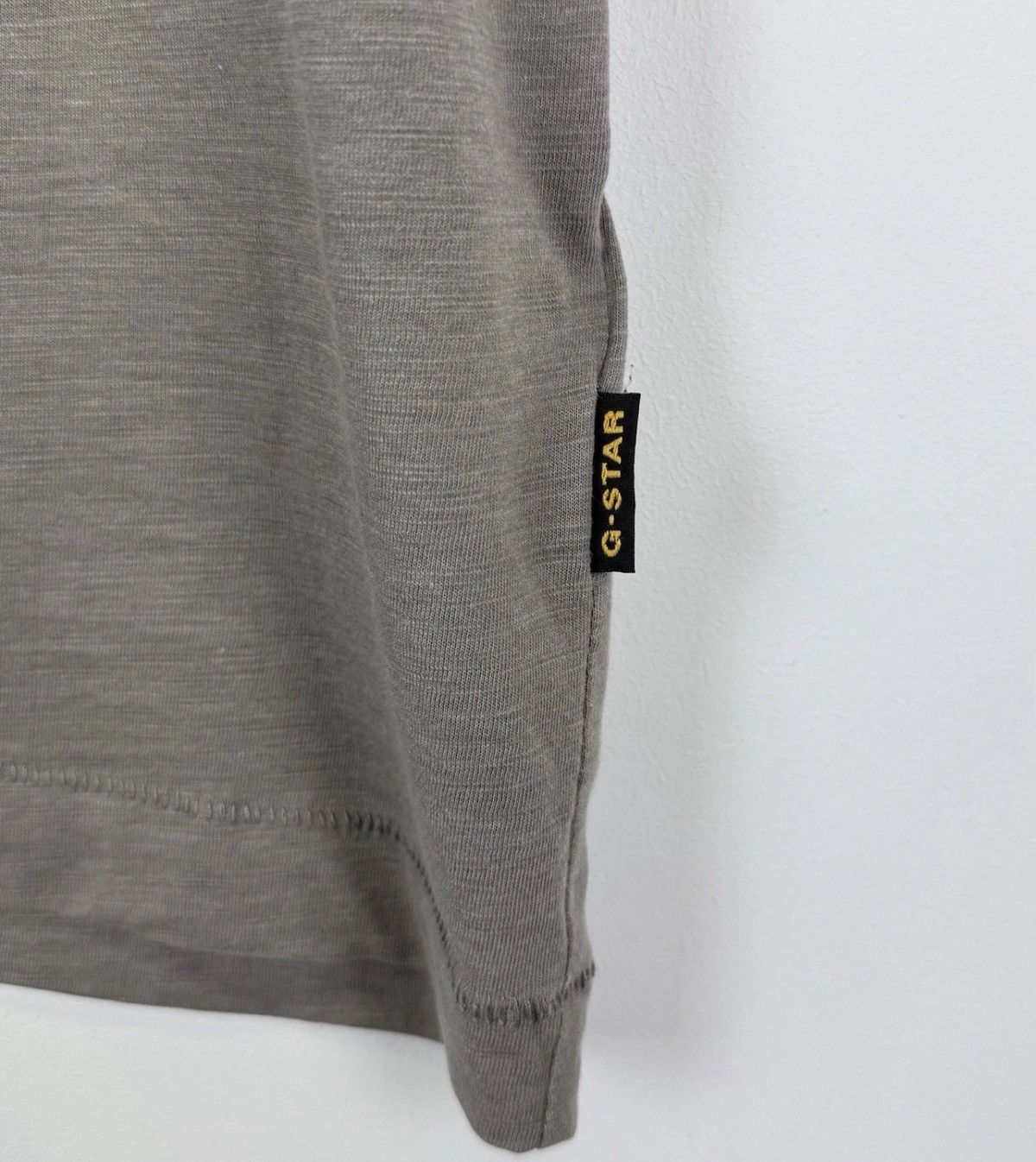 G-Star G-Star Raw Basil Short Sleeve Crew Neck T-shirt Gray Top Big Size US L / EU 52-54 / 3 - 8 Thumbnail