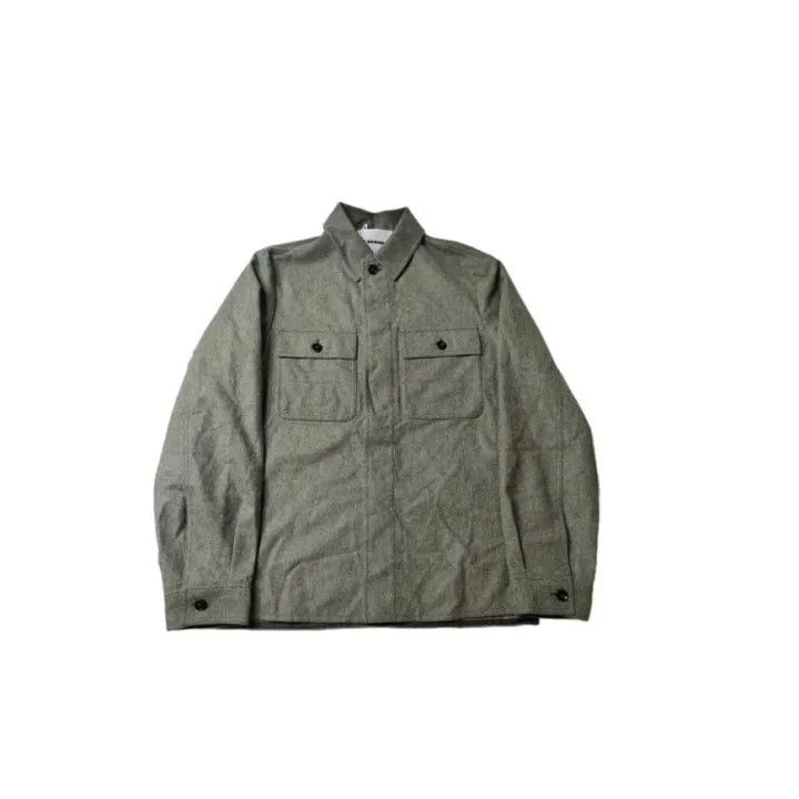 Jil Sander JIL SANDER Long Sleeve Button-Up Shirt 0079 Size US S / EU 44-46 / 1 - 1 Thumbnail